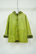 vintage WILSON LEATHER avocado green leather jacket