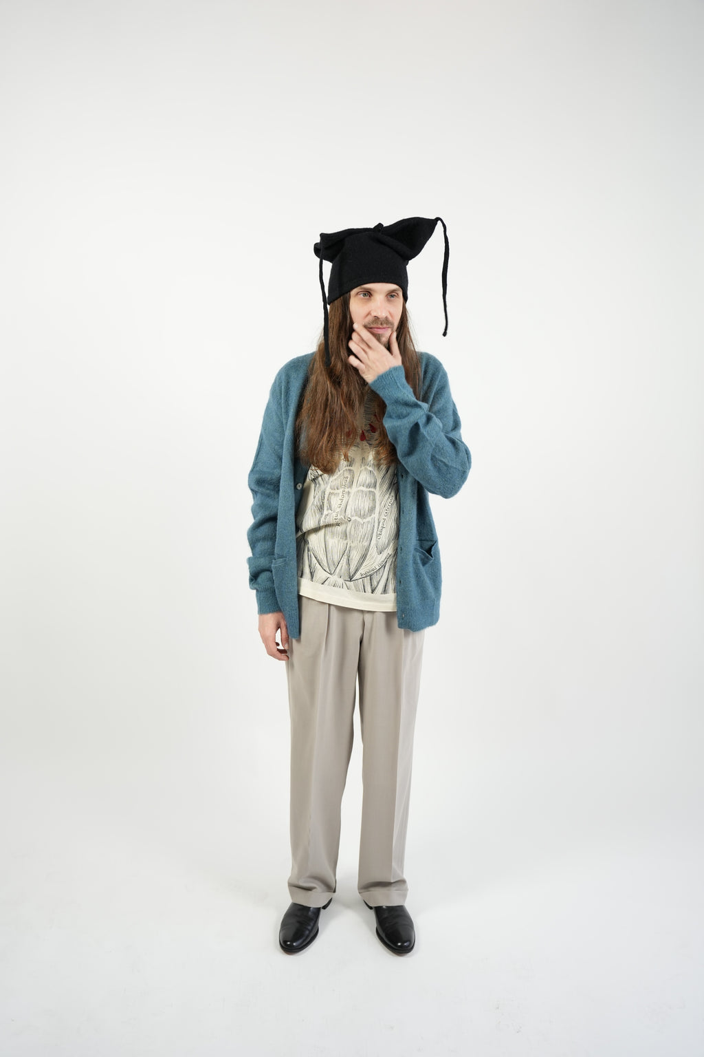 1960s Harrioge Row AT BOND'S mohair cardigan