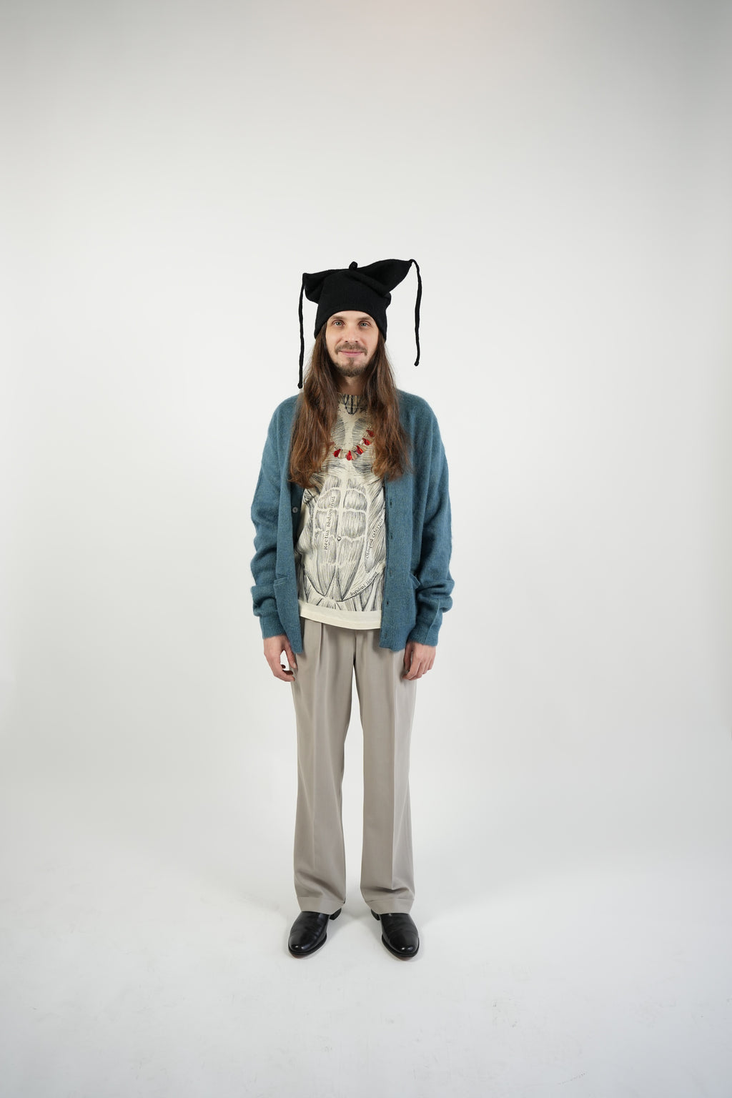 1960s Harrioge Row AT BOND'S mohair cardigan