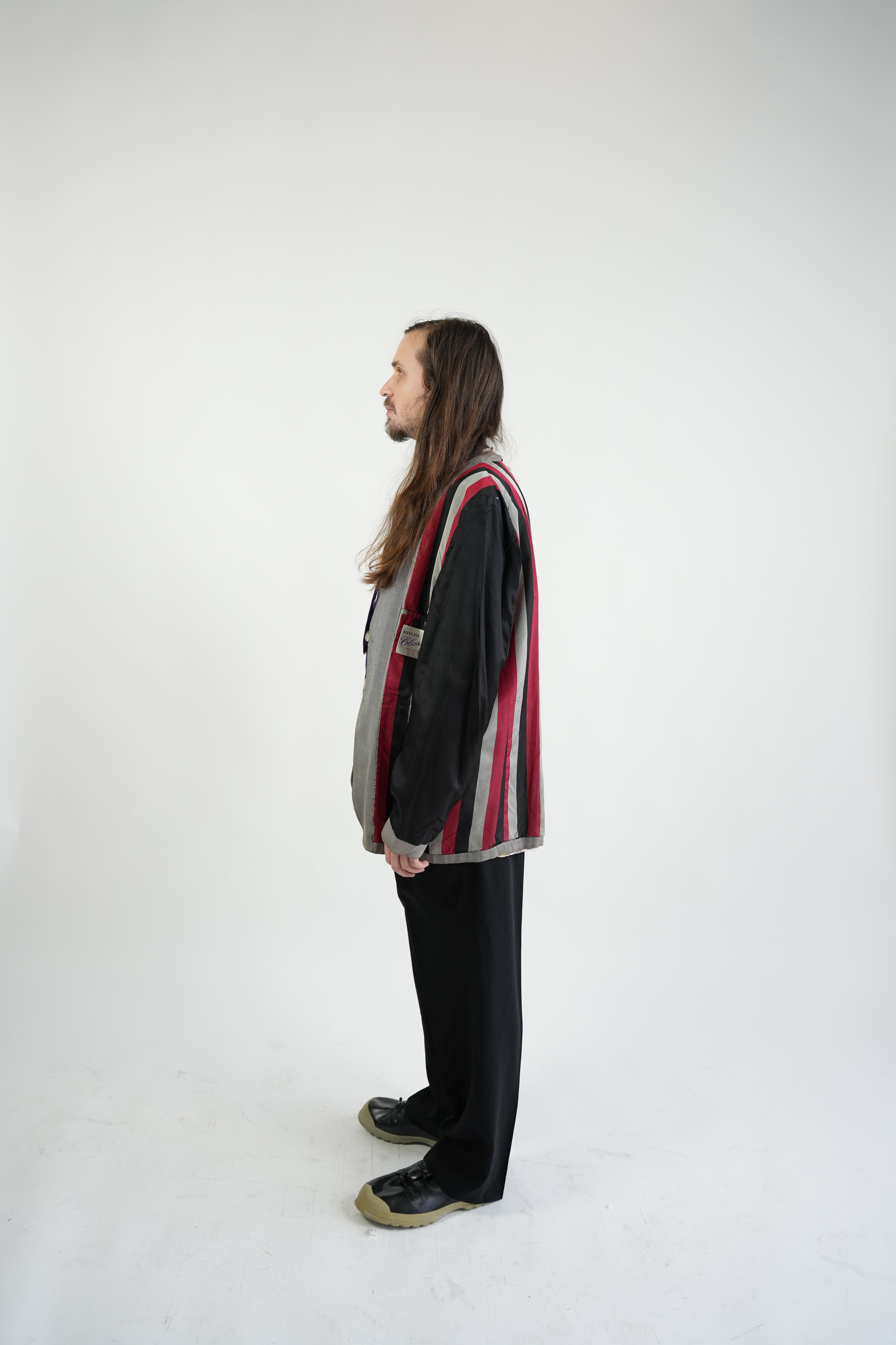 1960s Blazer striped lining