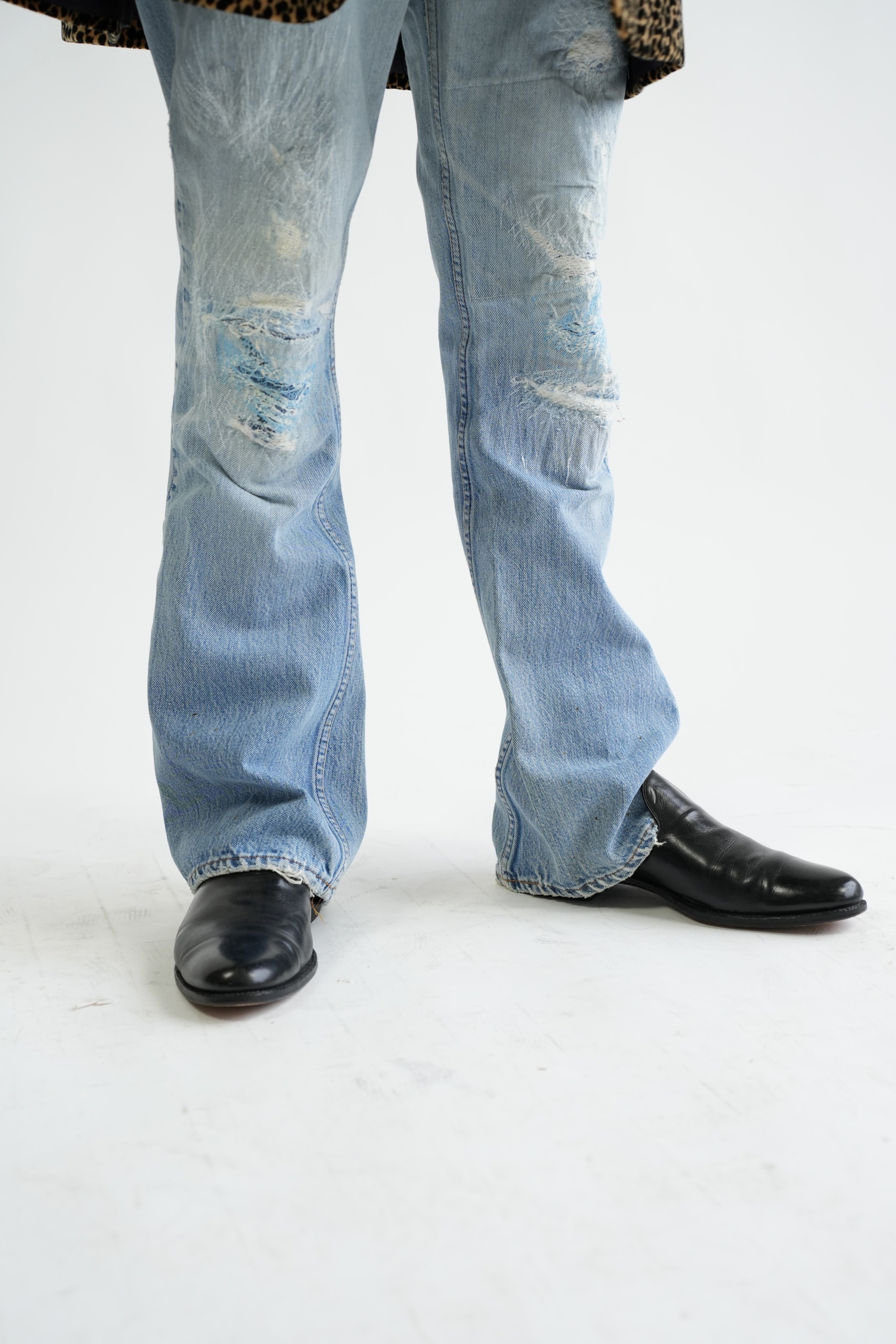 1970s LEVI'S 646 Big-E thrashed