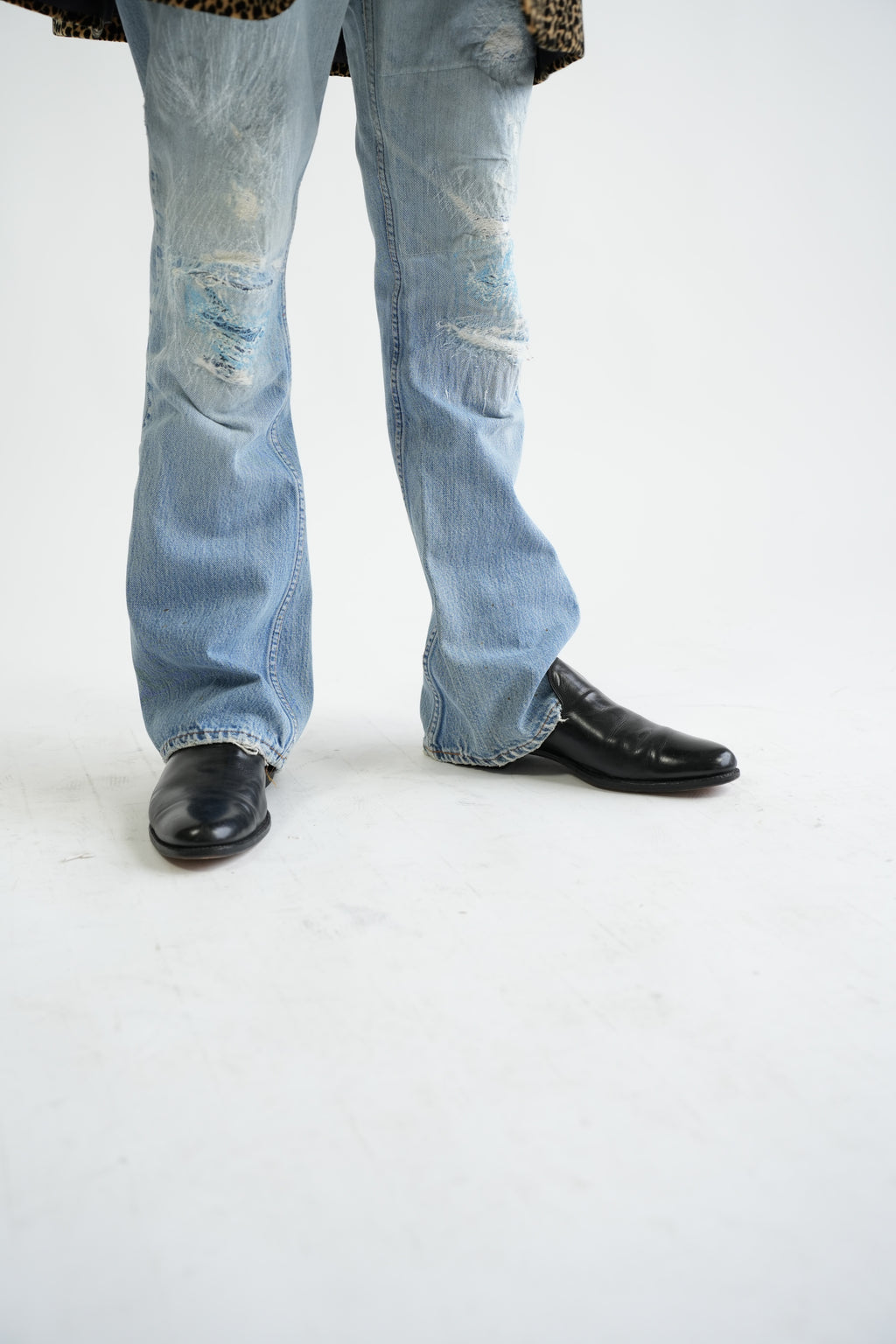 1970s LEVI'S 646 Big-E thrashed