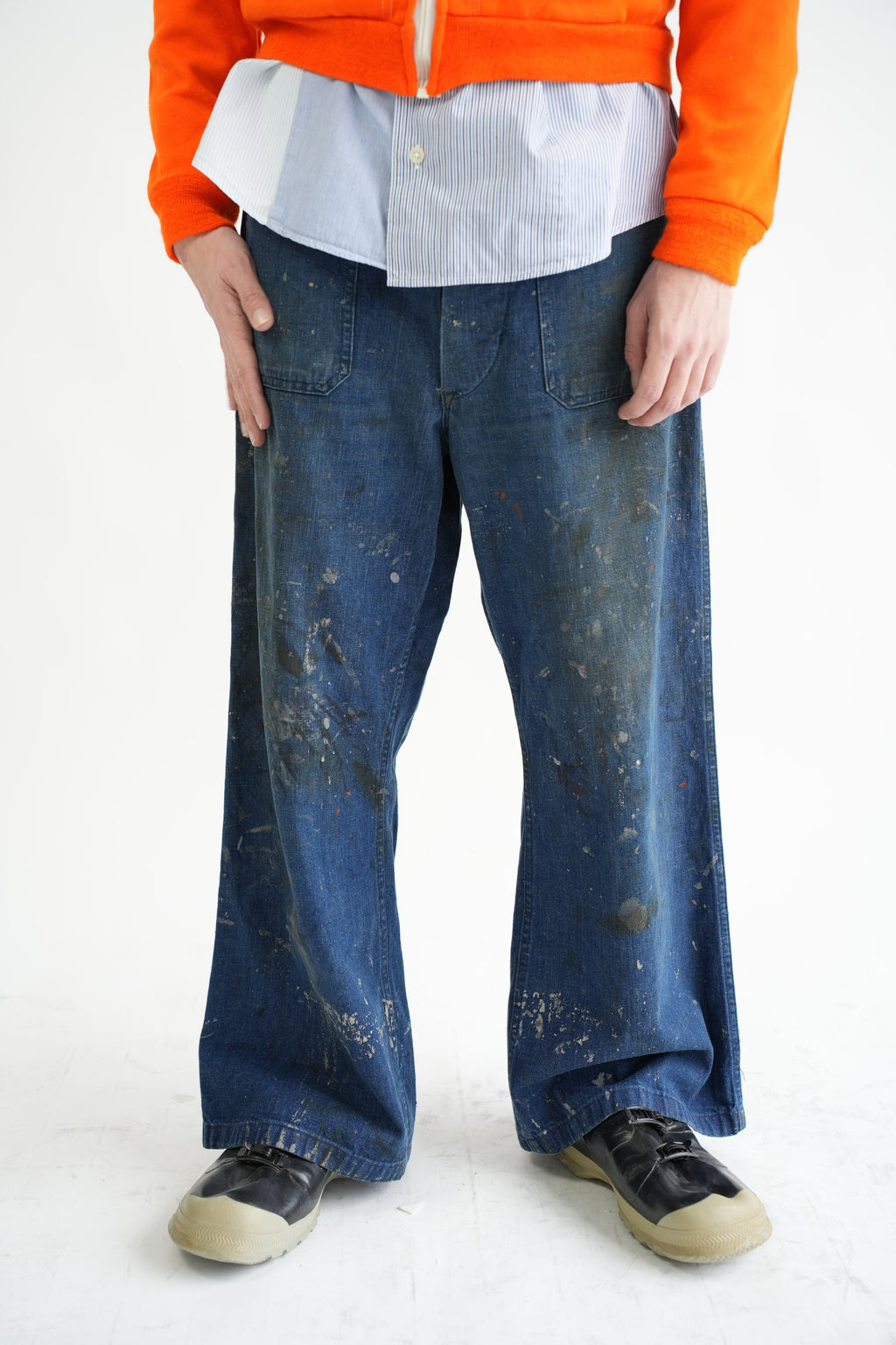 1950s US Navy Denim sailor pants