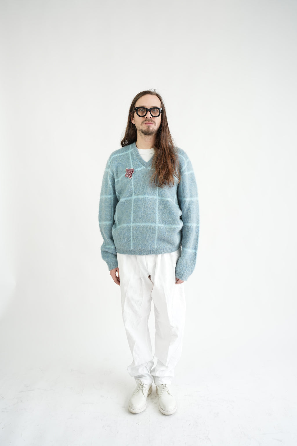 1960-70s mohair pullover sweater