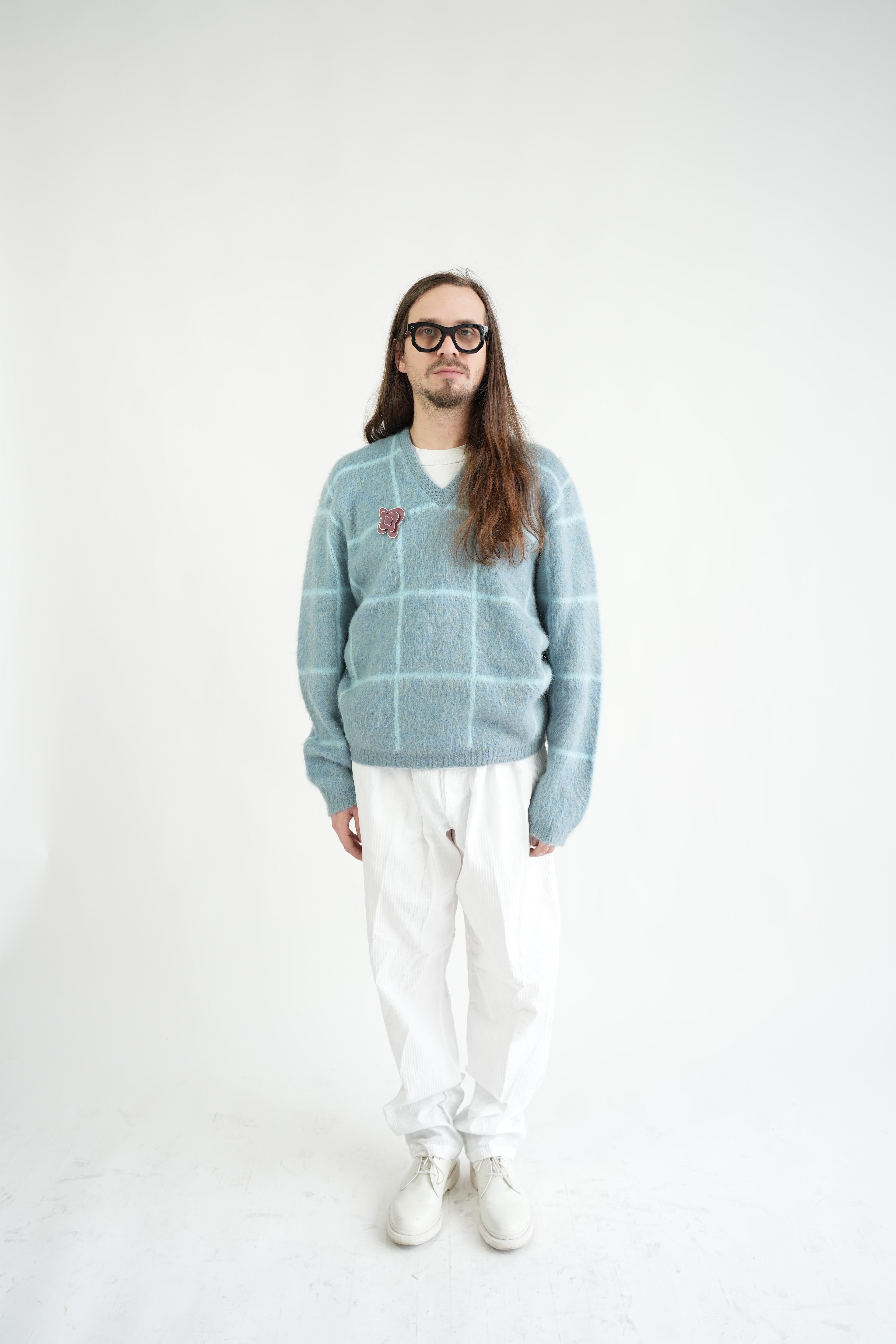 1960-70s mohair pullover sweater