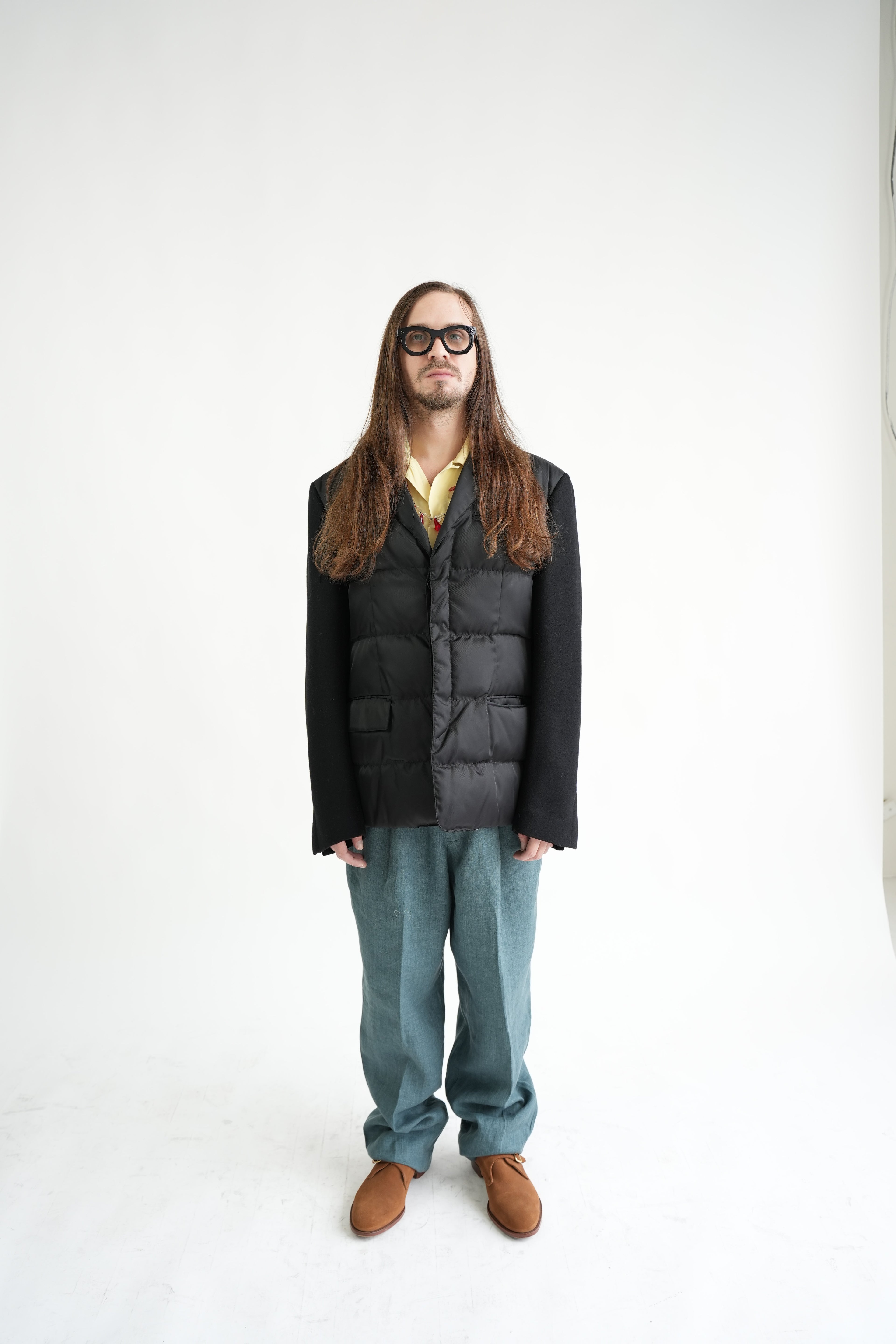 PRADA SPORT down fill blazer