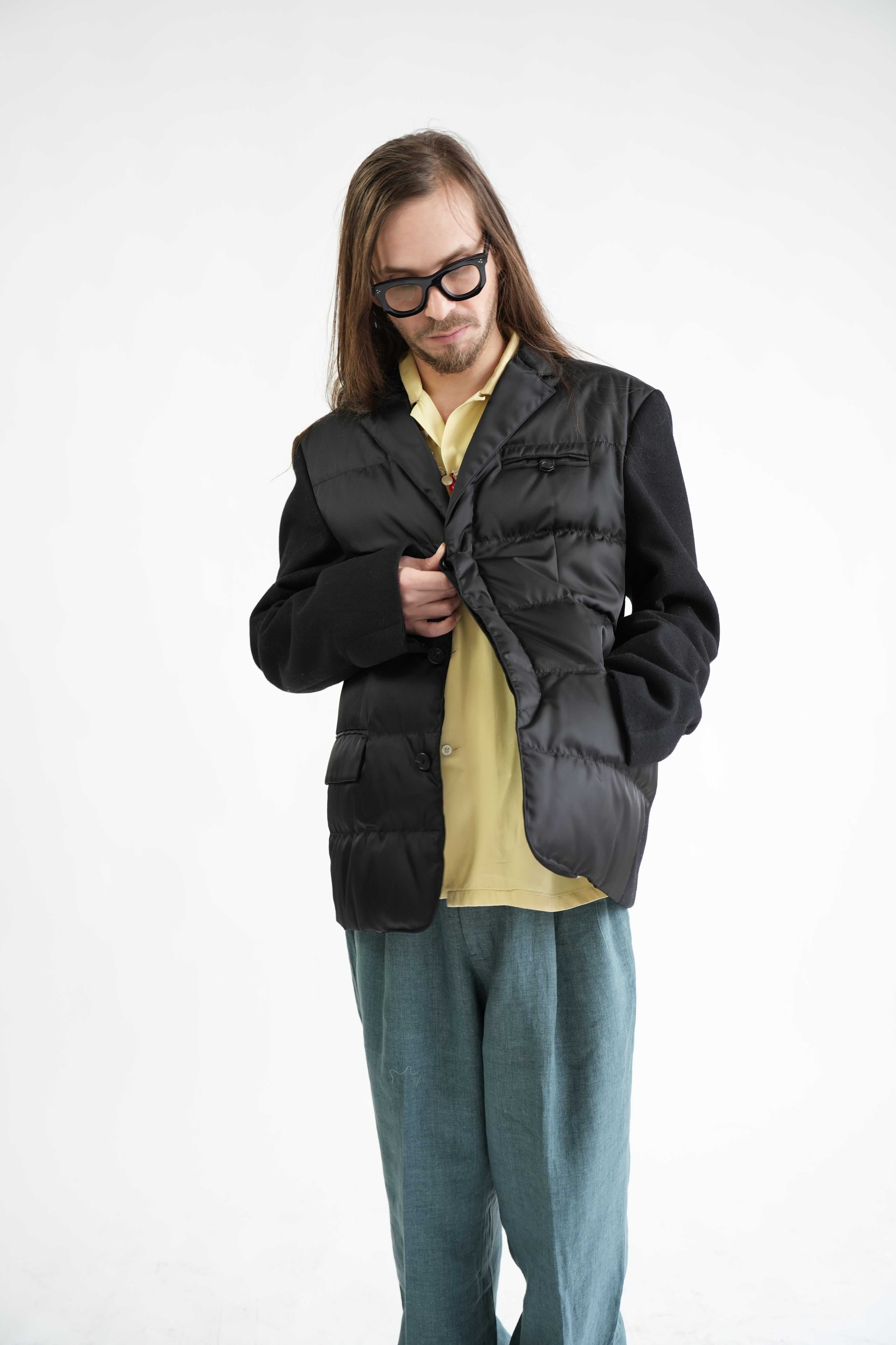 PRADA SPORT down fill blazer