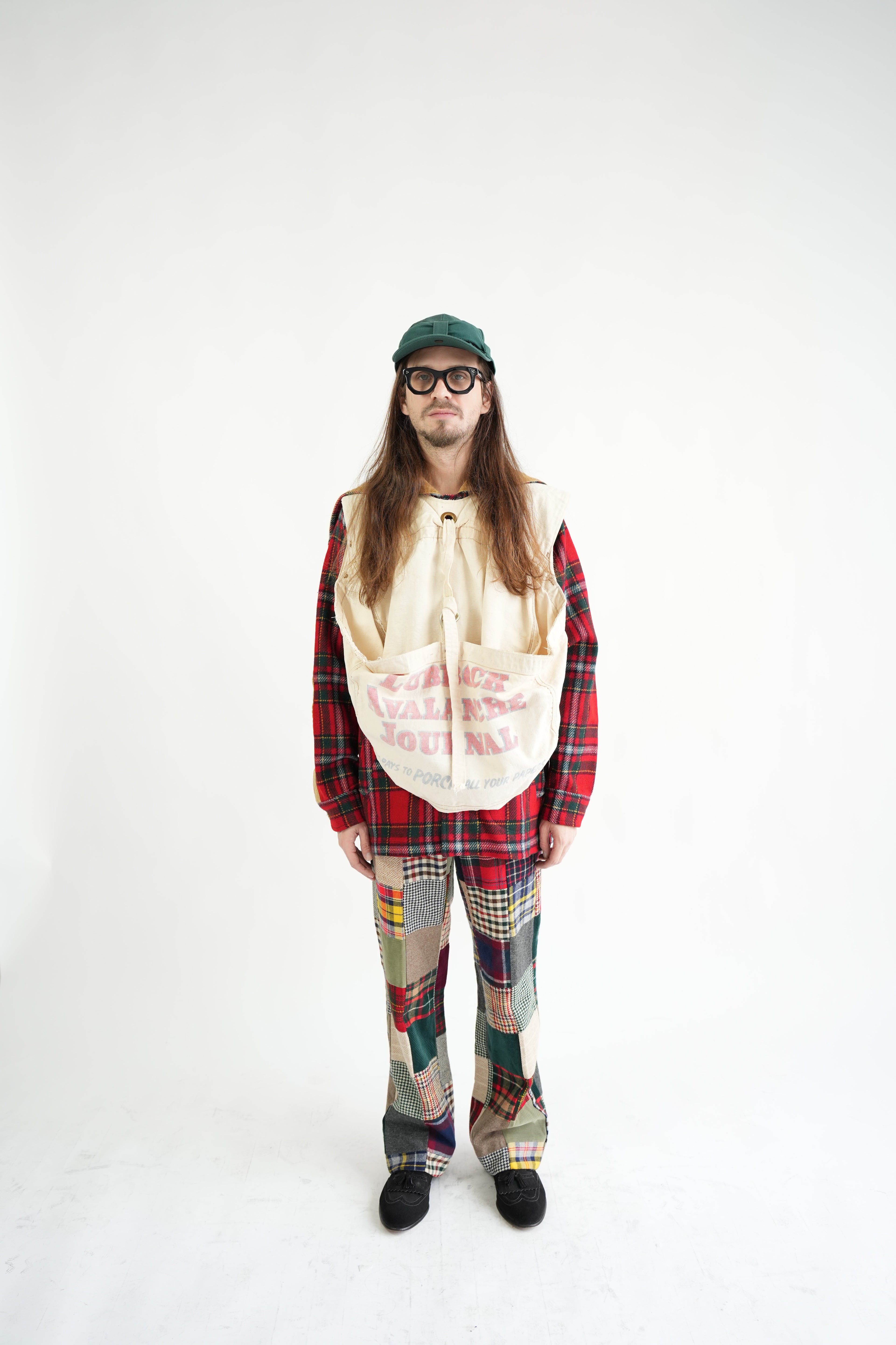 1960s-70s Berman Bach patch work pants