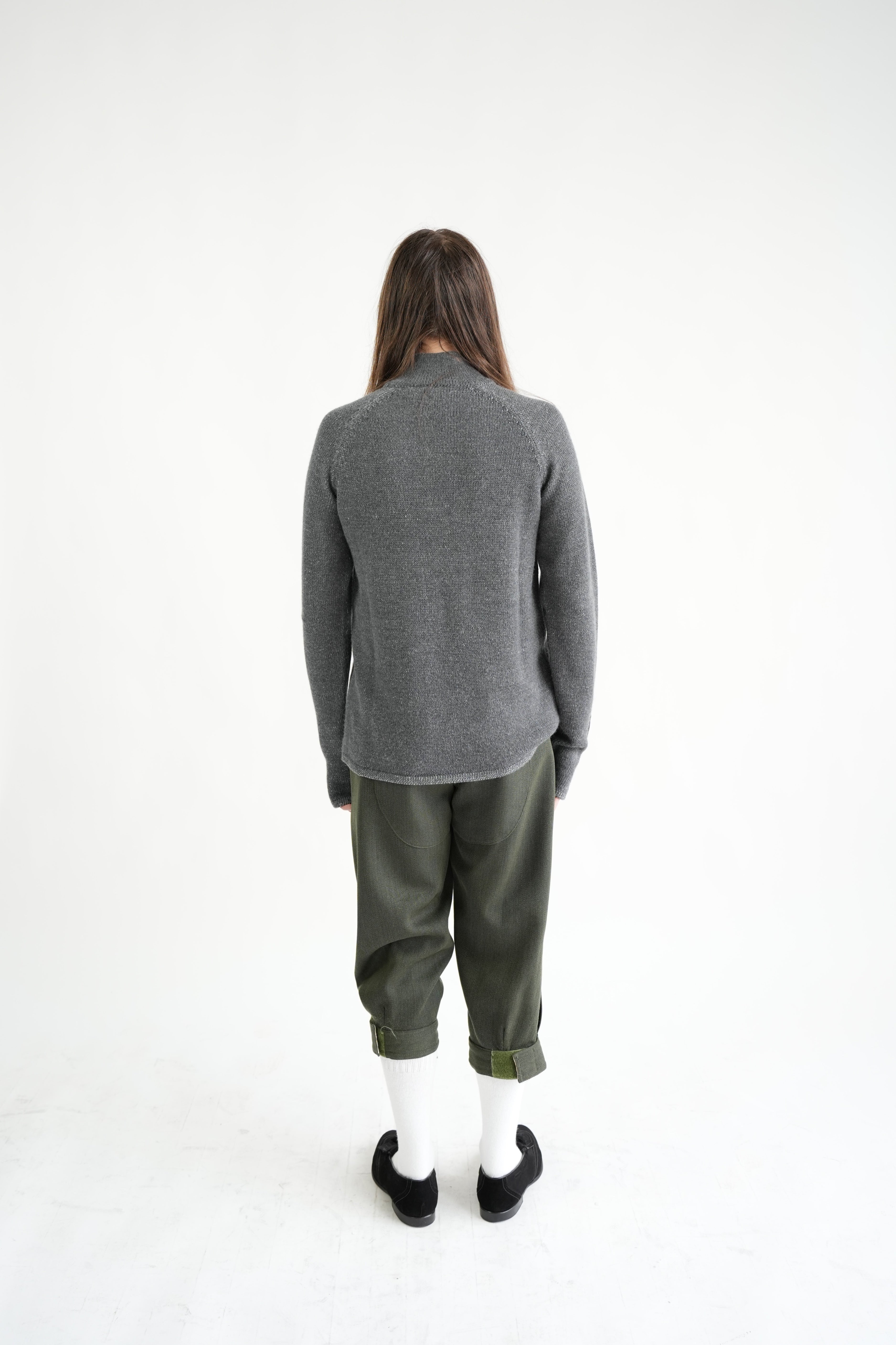 Early 2000s Armani Exchange shoulder snap knit