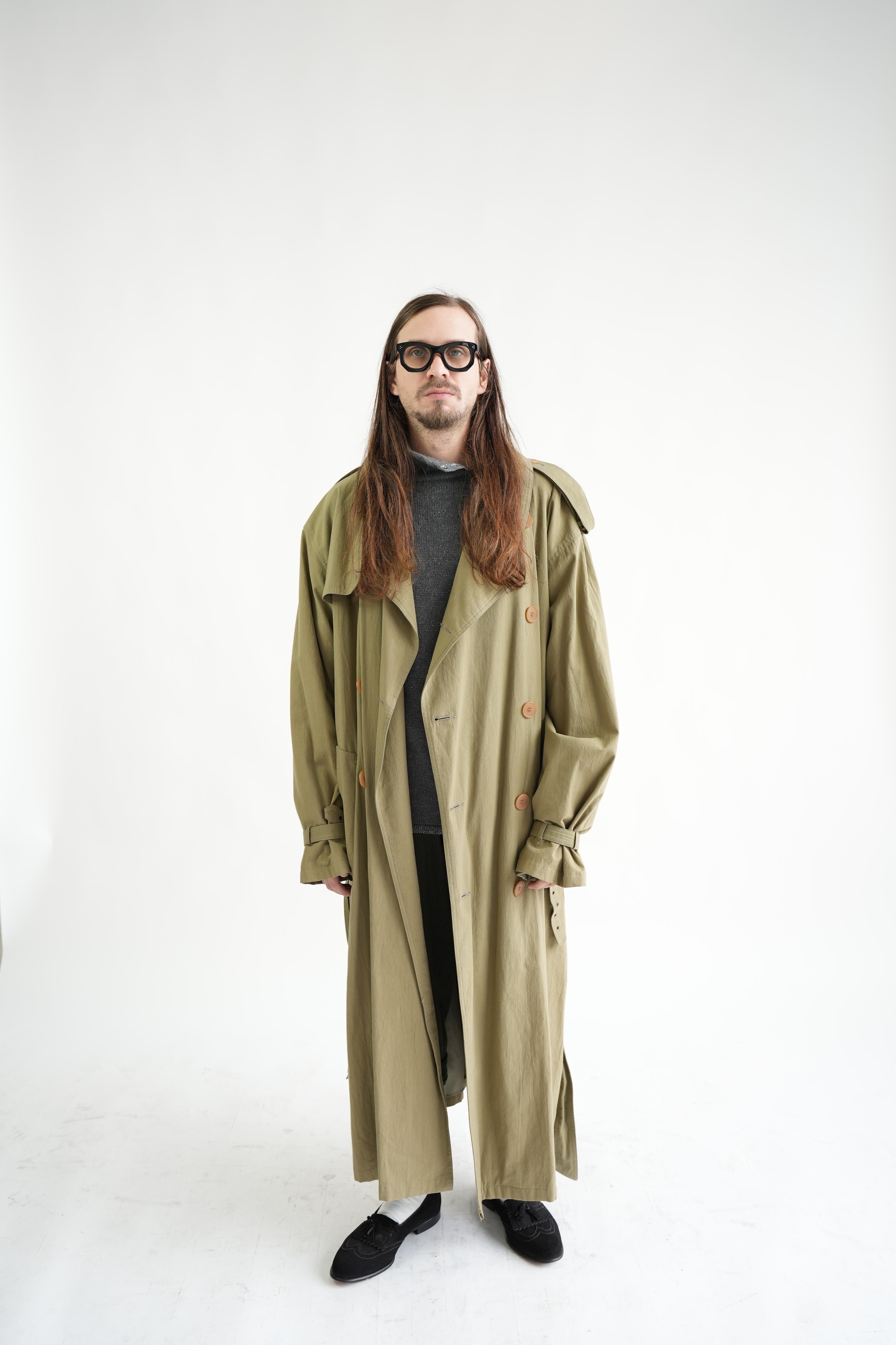 1980s GIORGIO ARMANI Trench coat