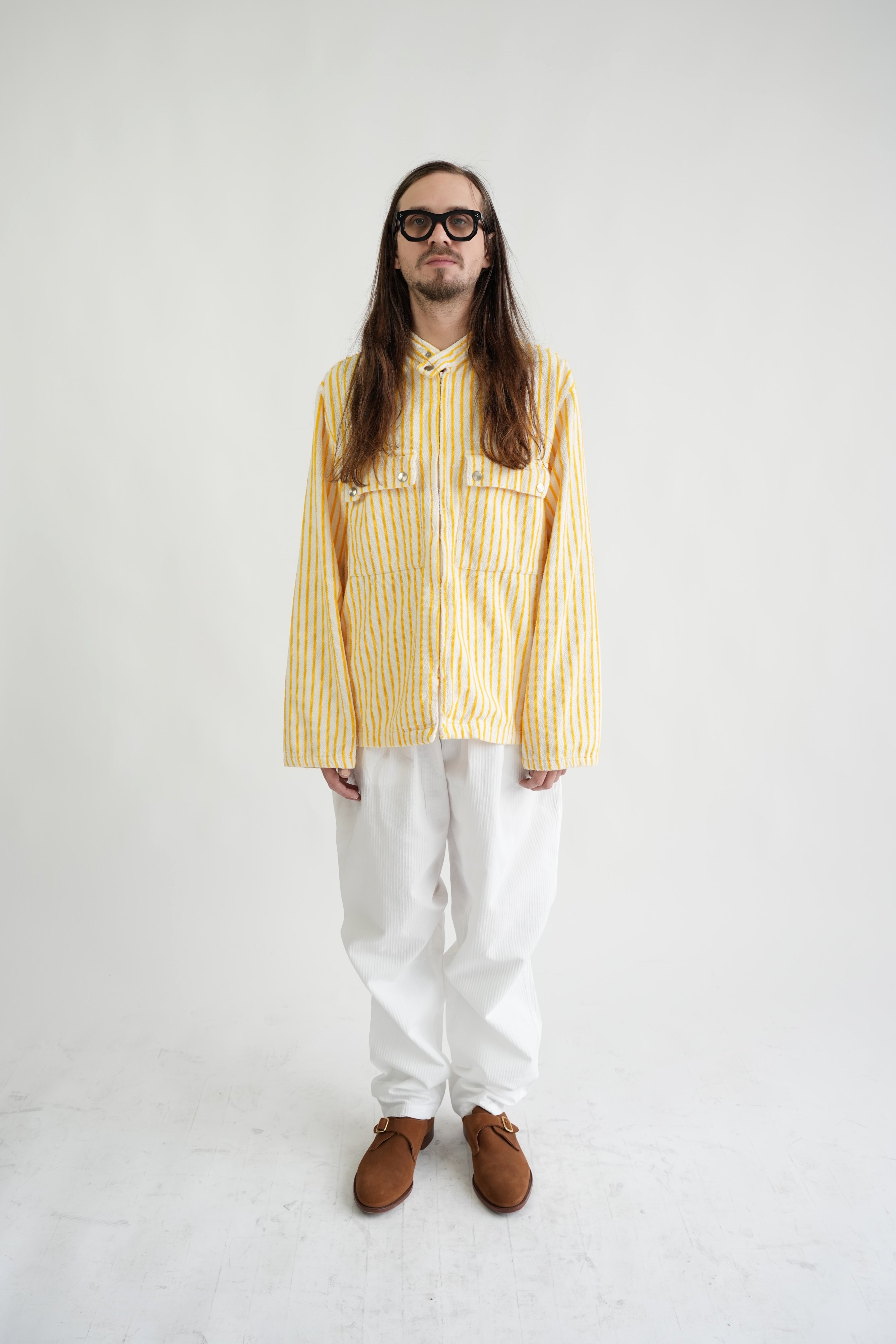 1960s John Weitz Pile Texture Drivers Jacket