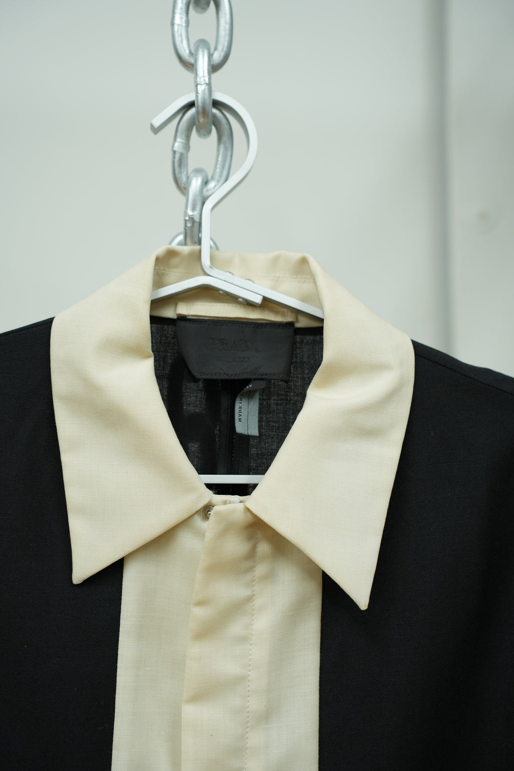 2013ss PRADA Bicolor Summer Wool Jacket