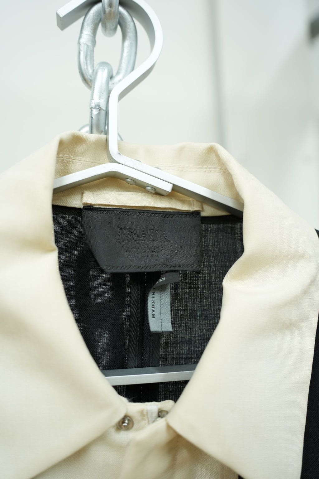 2013ss PRADA Bicolor Summer Wool Jacket