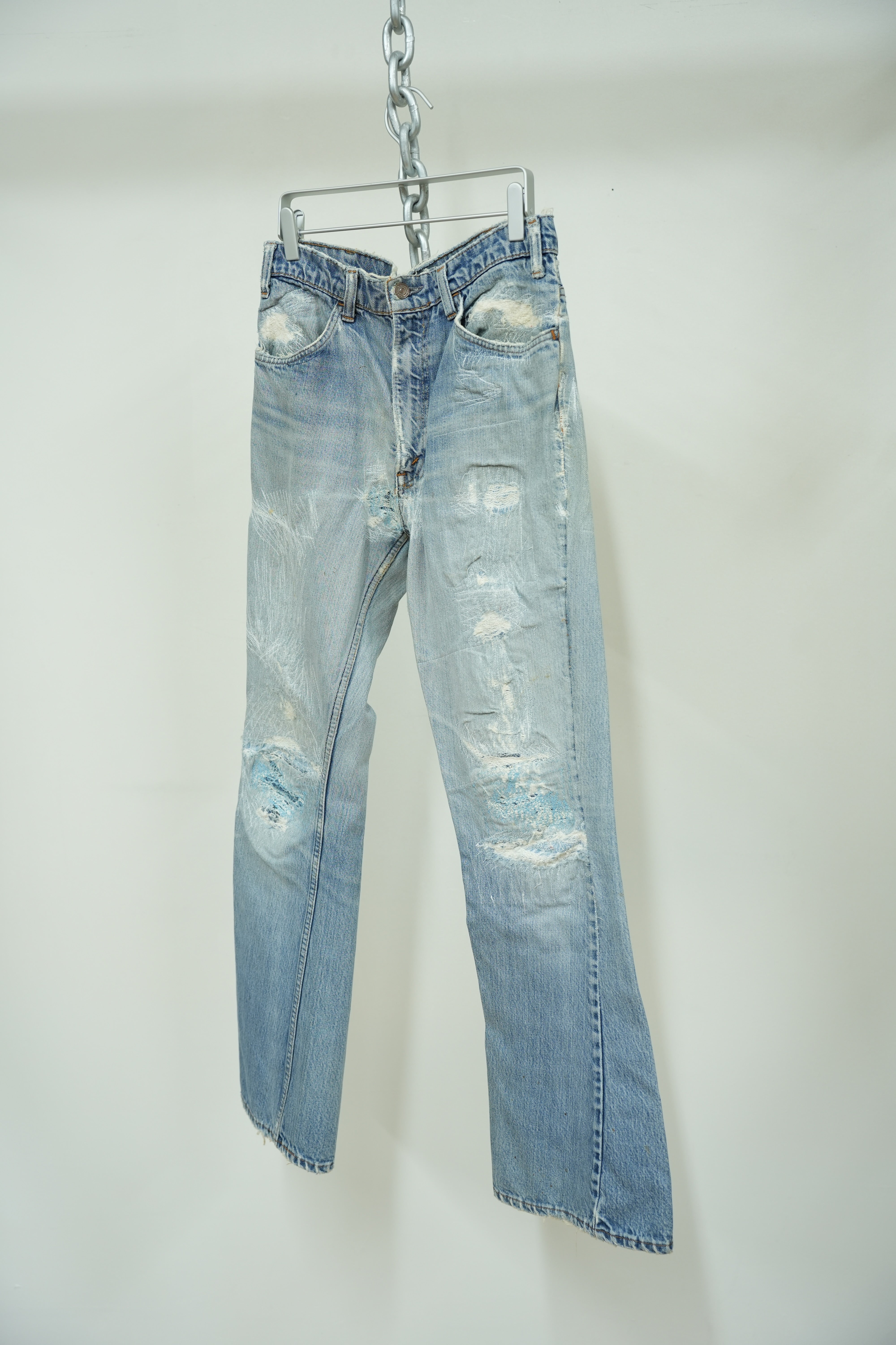 K*I様 ⭐*︎様 70s LEVI'S 646 ビックE 34.5×29 BI 1970s LEVI'S 646 Big-E thrashed – Ki:ri Space