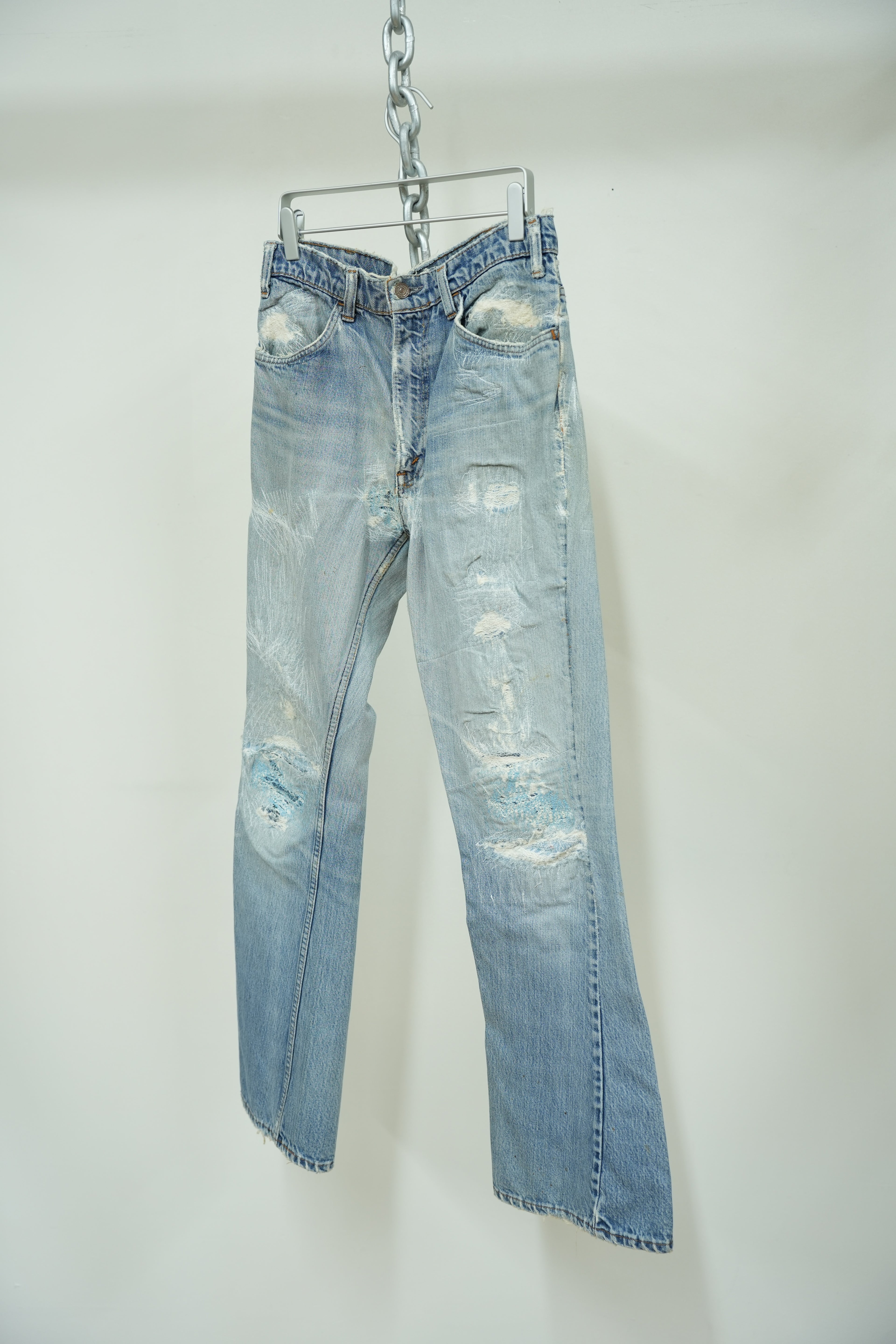 1970s LEVI'S 646 Big-E thrashed
