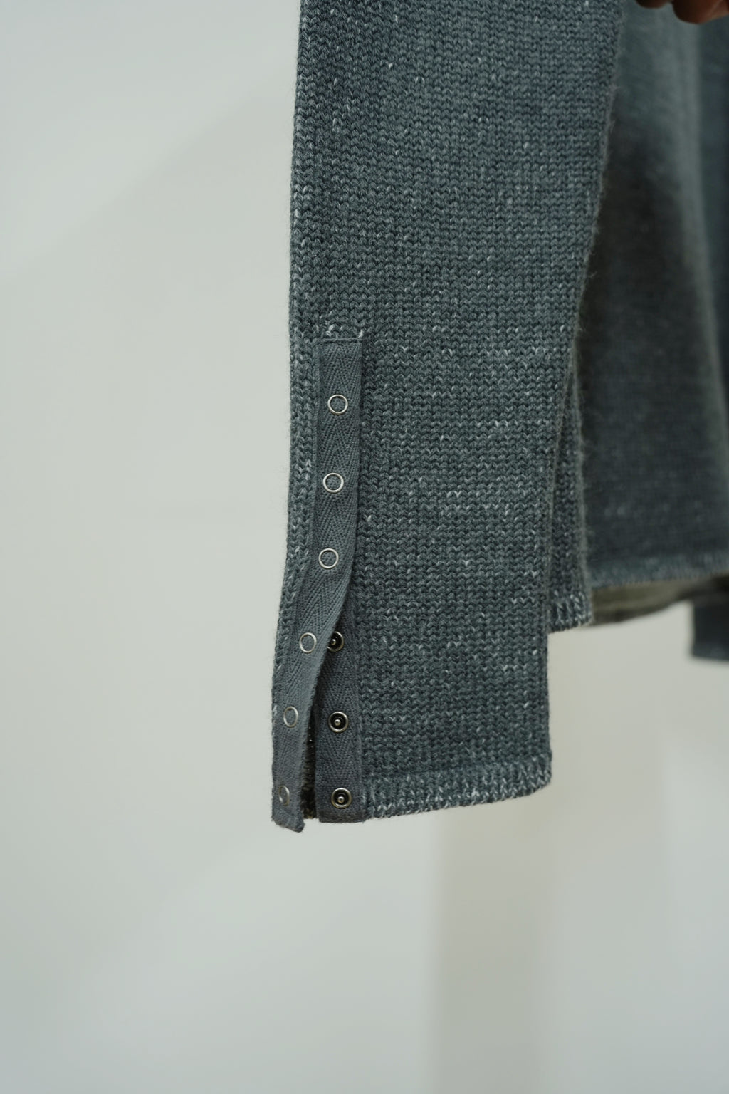 Early 2000s Armani Exchange shoulder snap knit