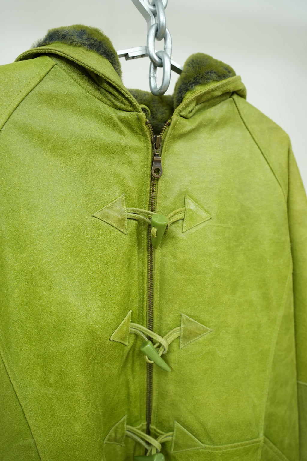 vintage WILSON LEATHER avocado green leather jacket