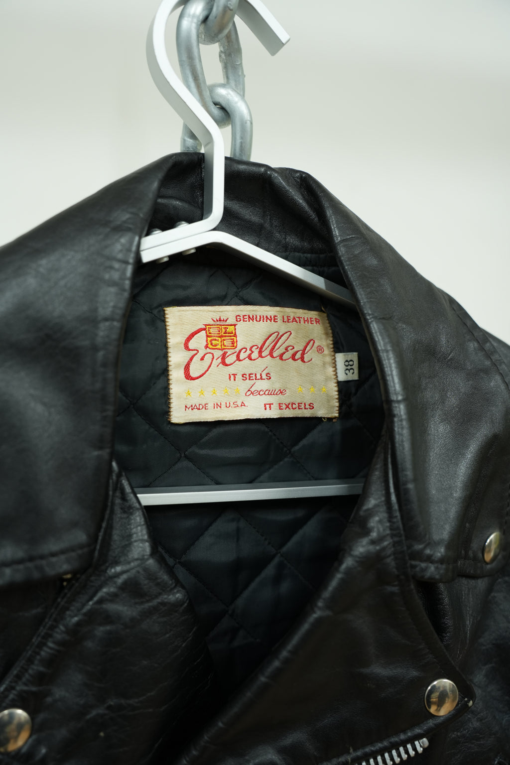 1970s Excelled artist painted Double Rider's Jacket