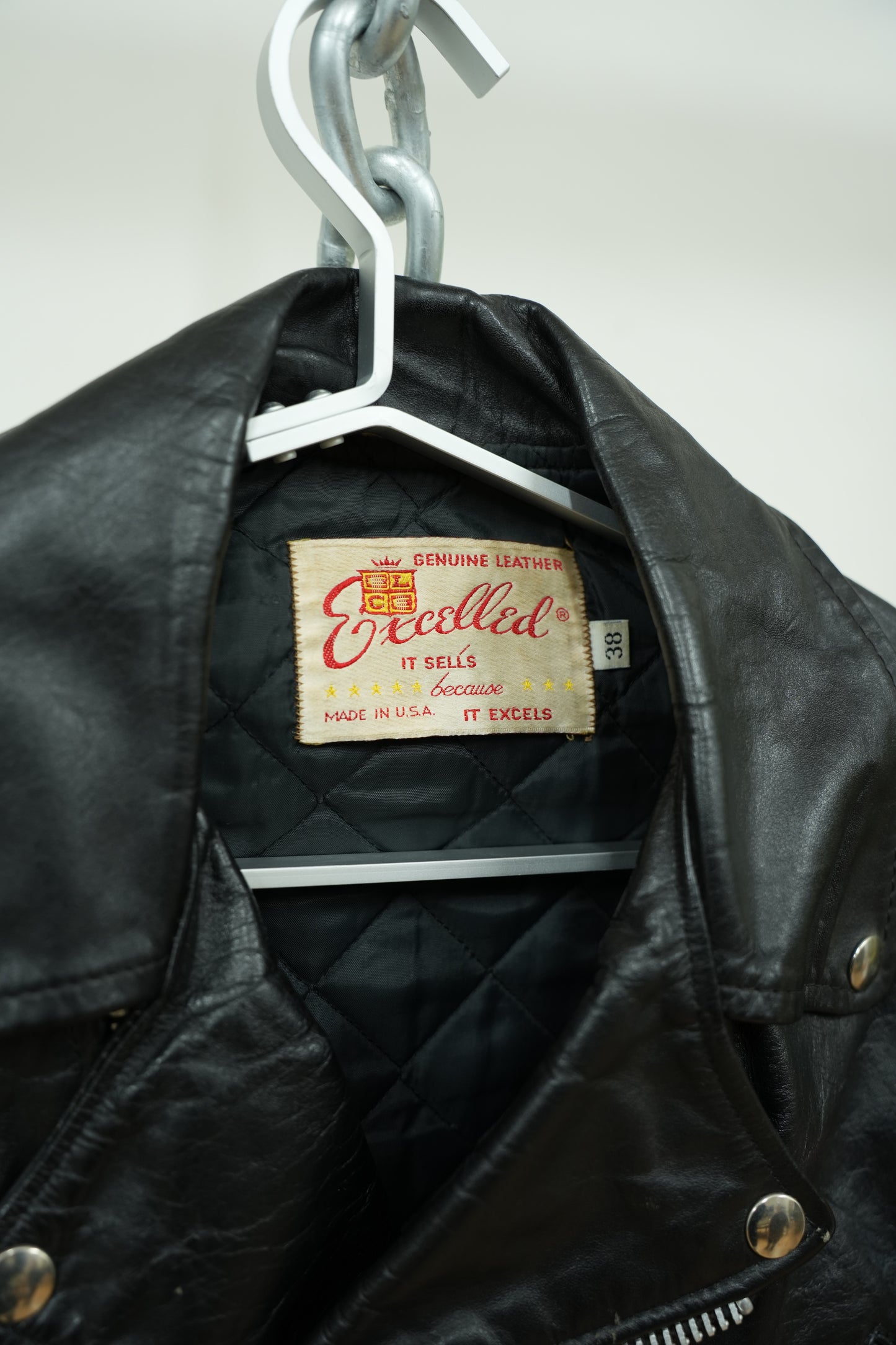 1970s Excelled artist painted Double Rider's Jacket