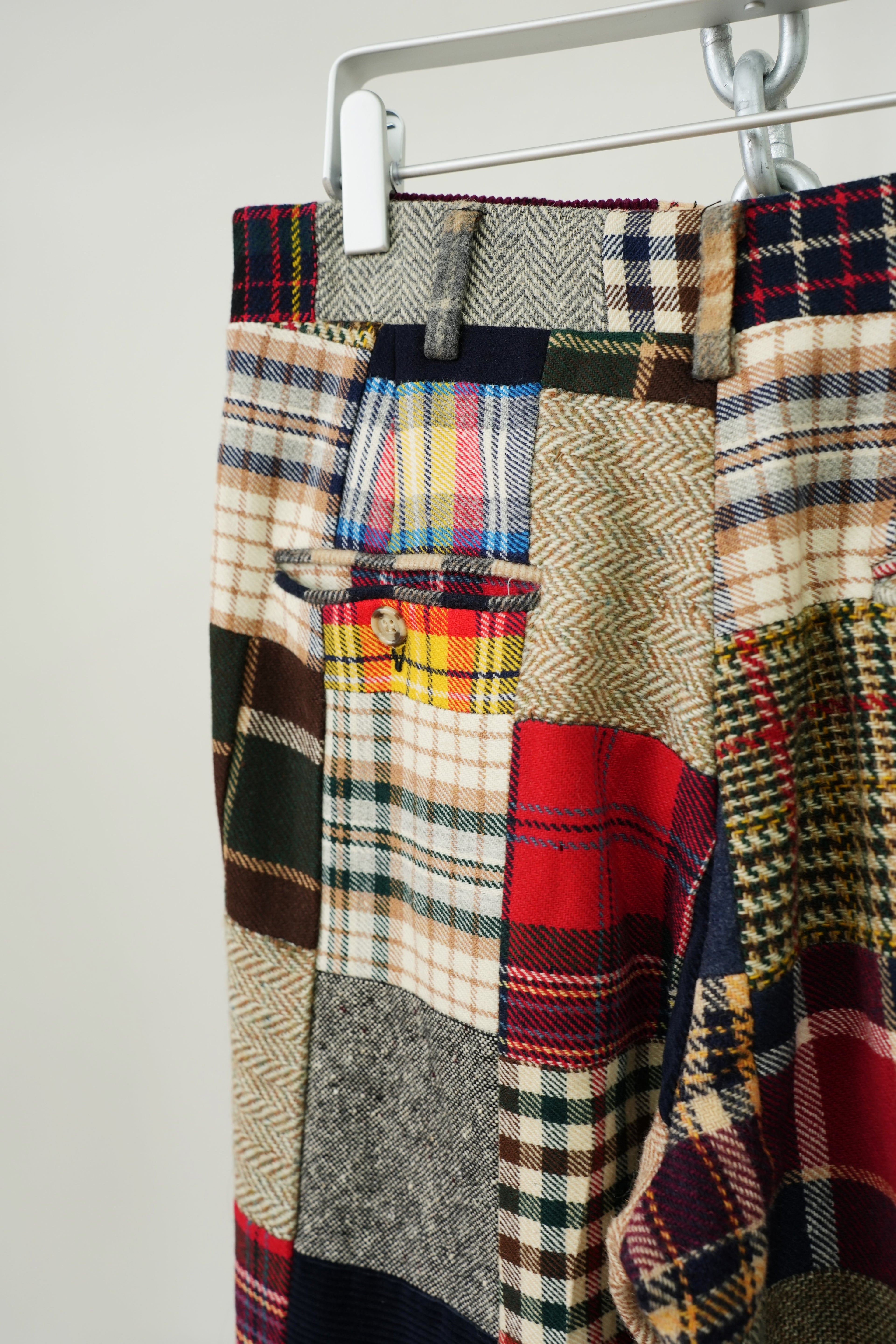 1960s-70s Berman Bach patch work pants