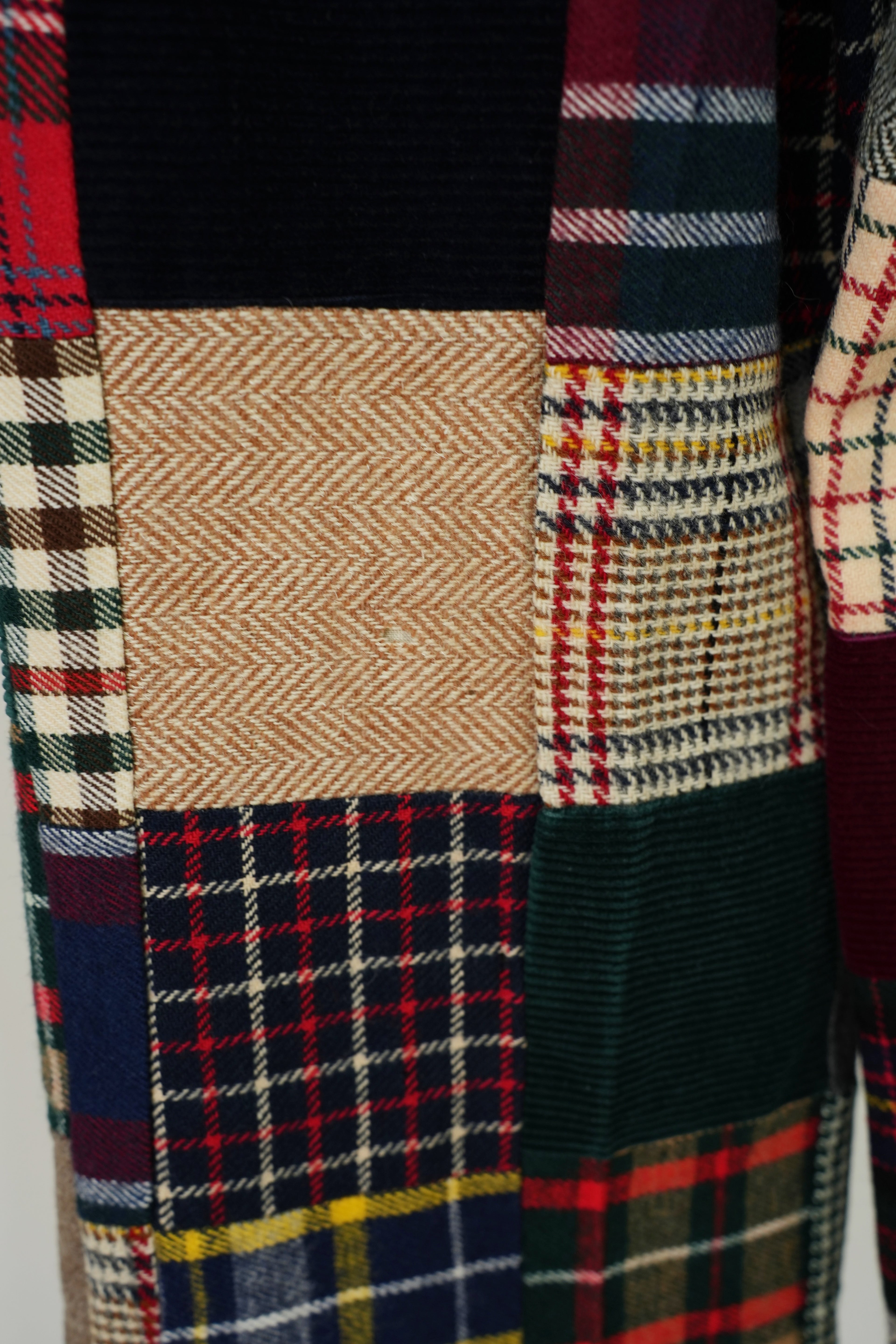 1960s-70s Berman Bach patch work pants
