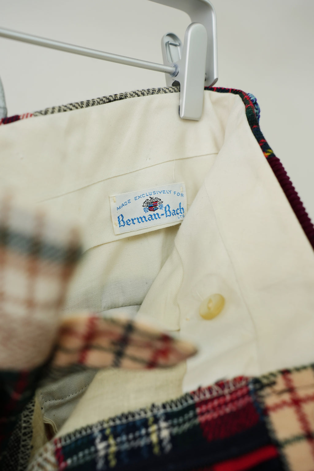 1960s-70s Berman Bach patch work pants