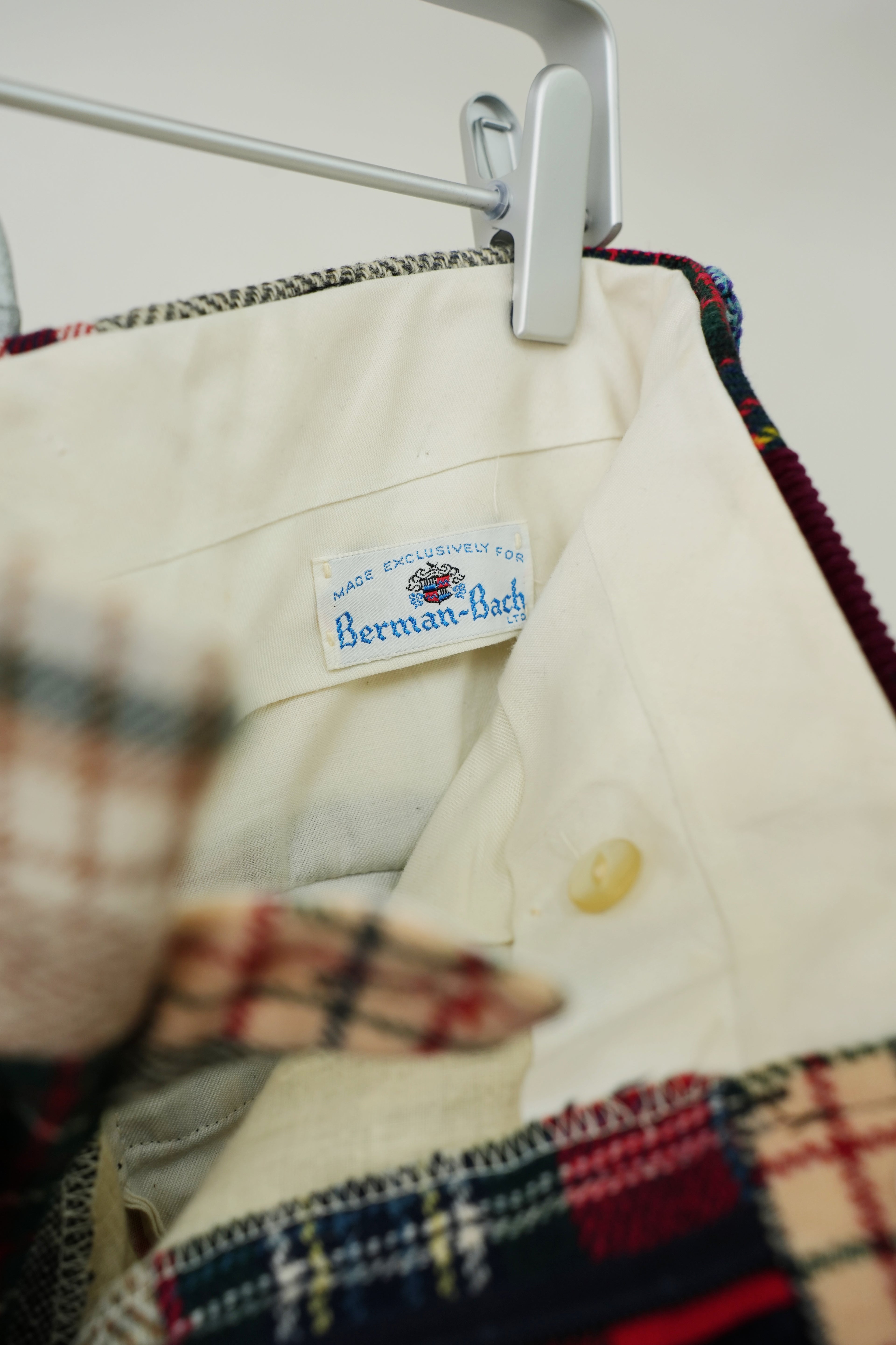 1960s-70s Berman Bach patch work pants
