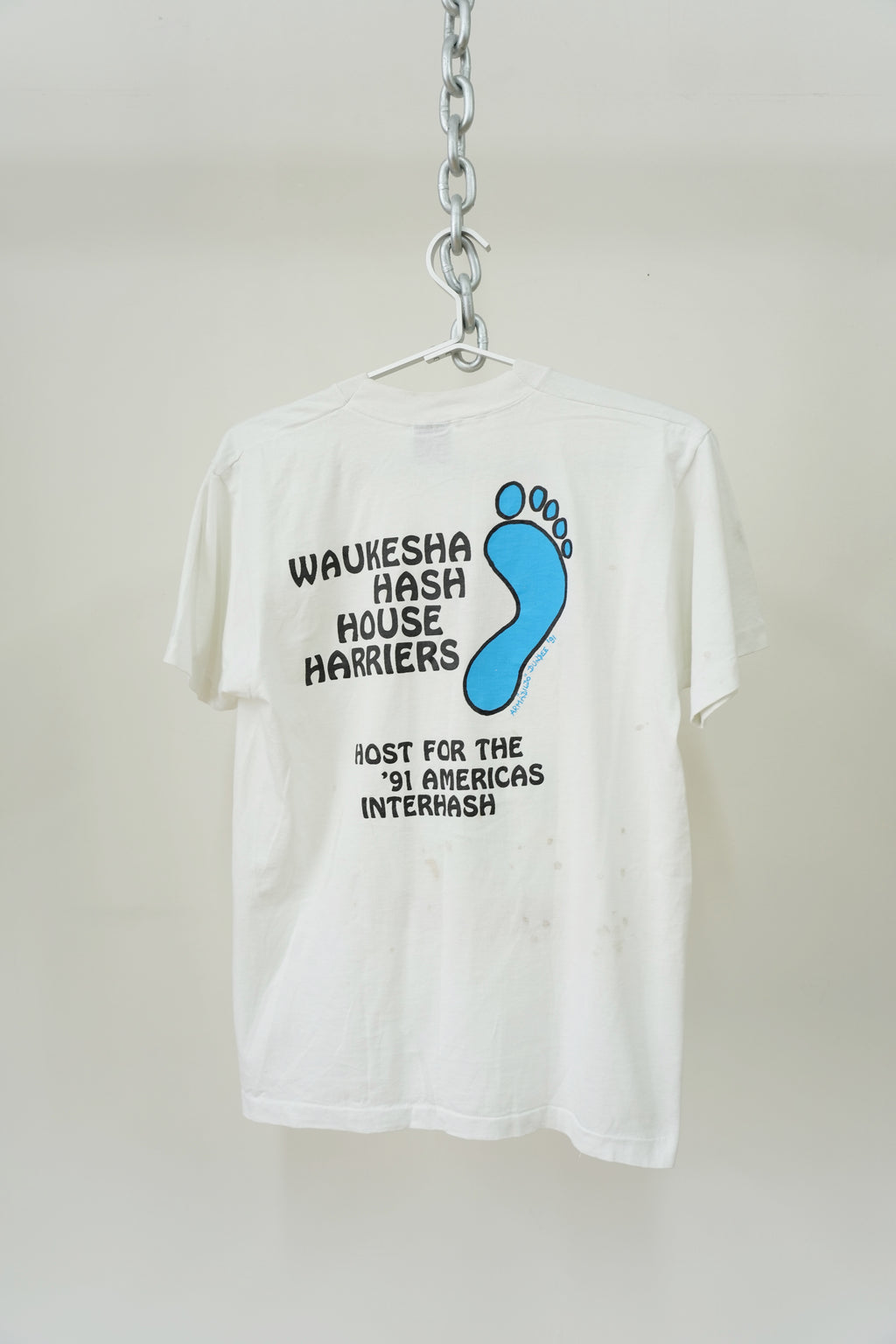 1991 Hash House Harriers “I Survived” Graphic T-Shirt