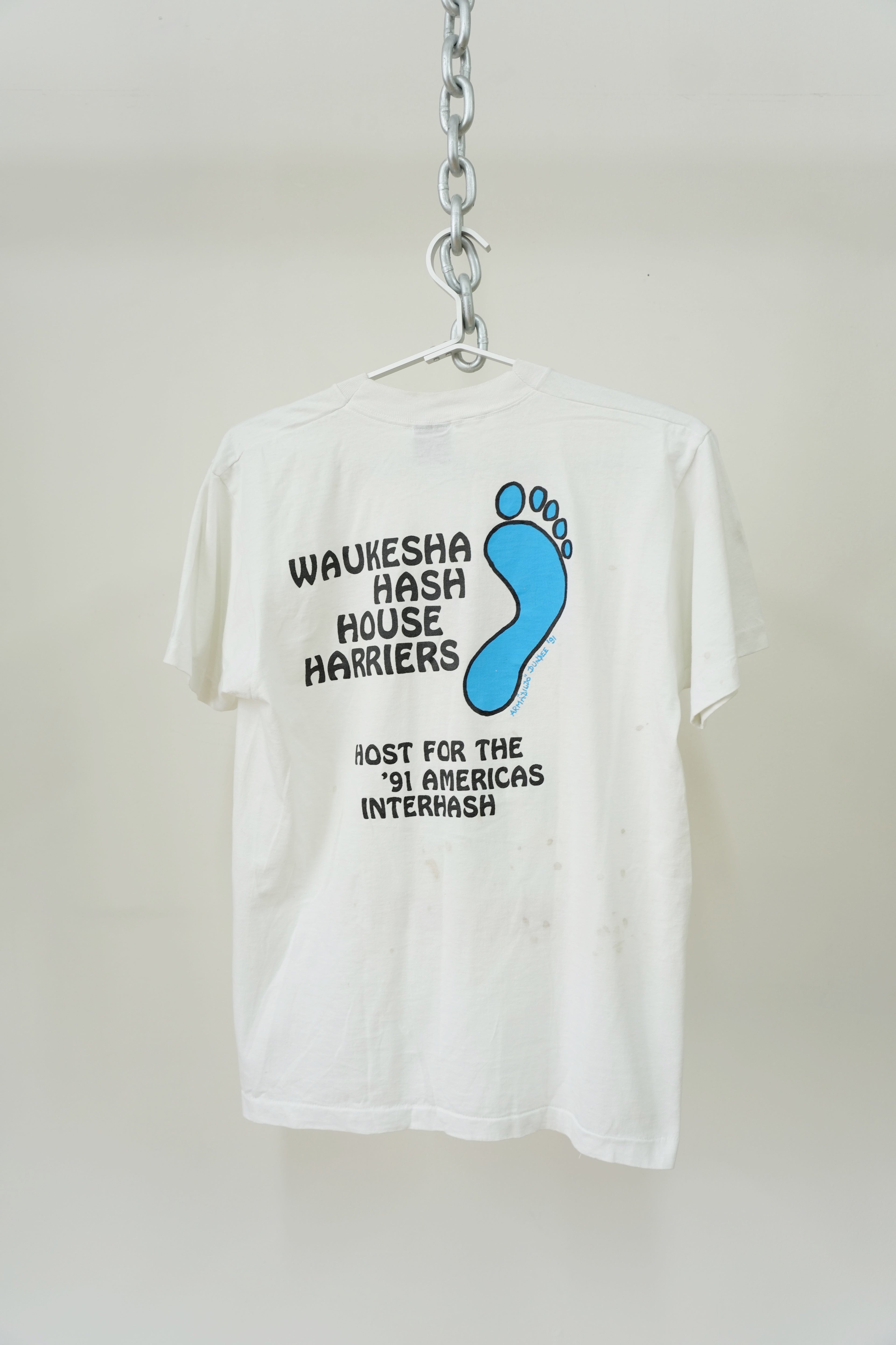 1991 Hash House Harriers “I Survived” Graphic T-Shirt