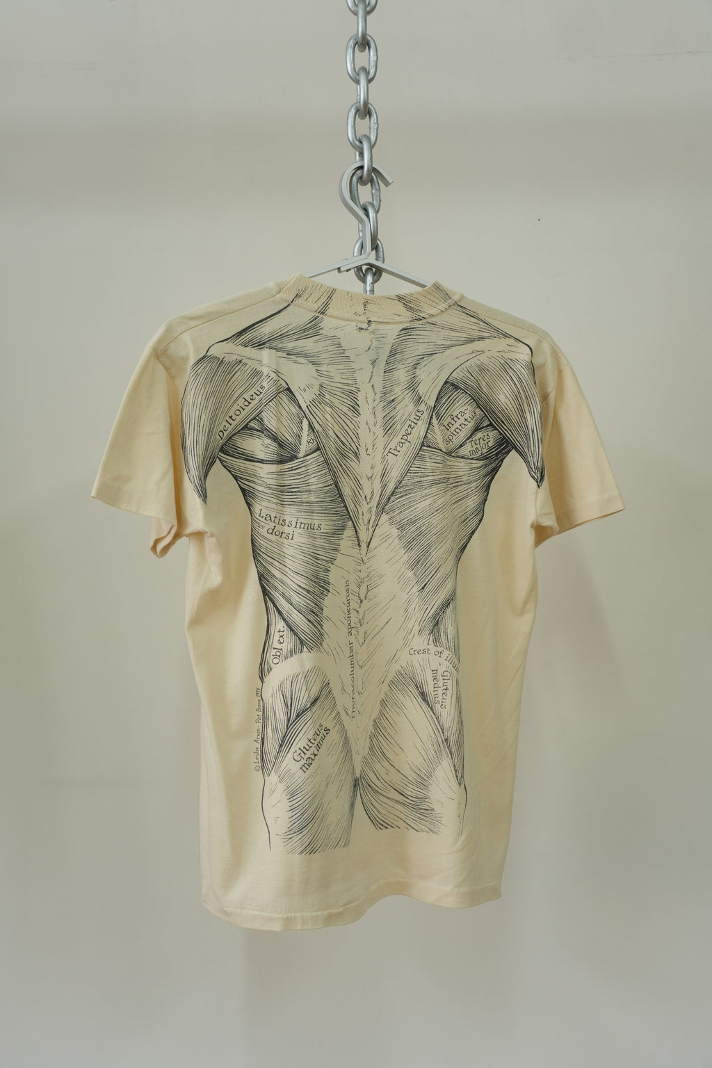 1977 Leslie Arwin Muscle Diagram T-shirt