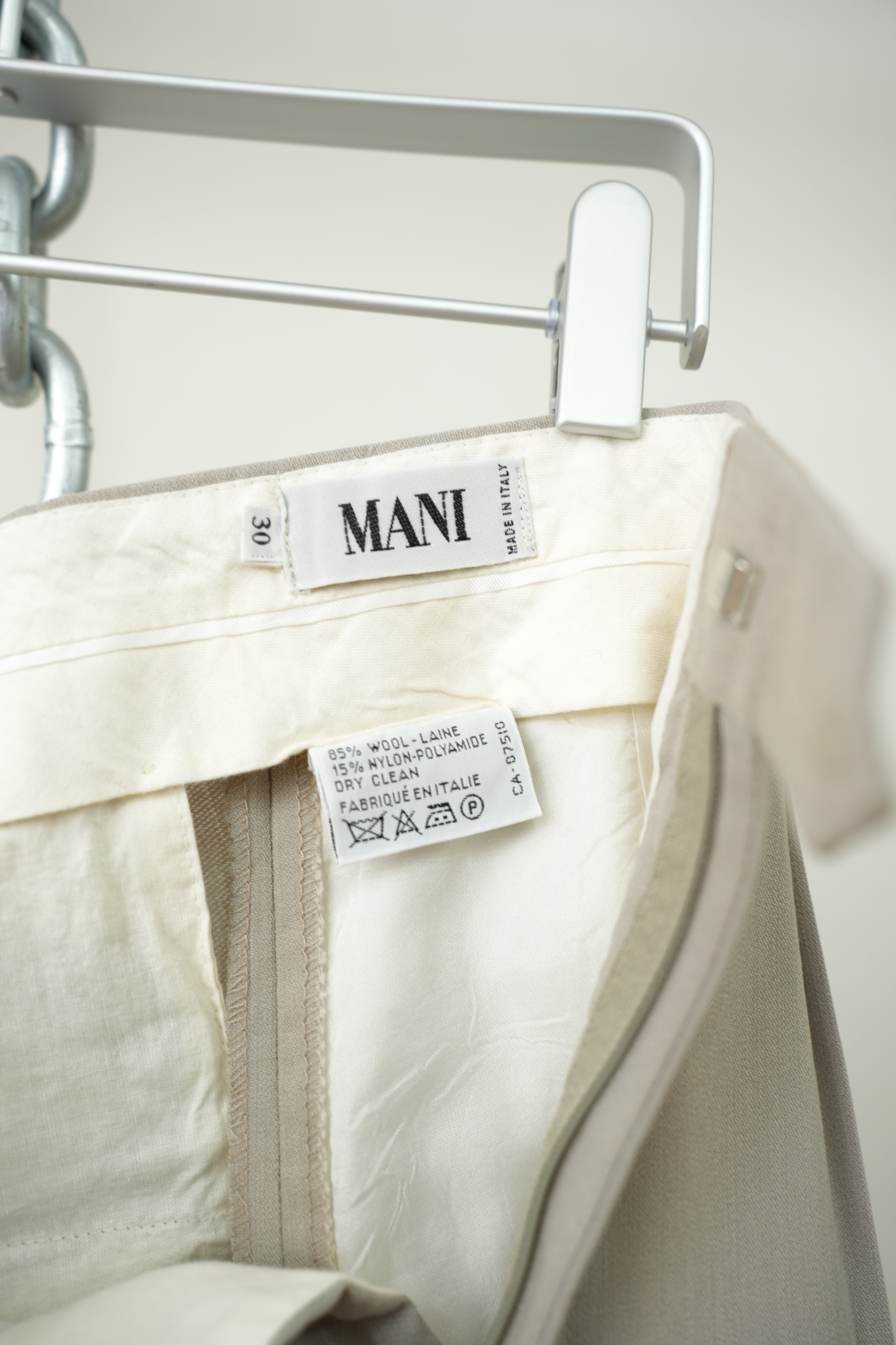 1990s MANI Pleated Dress Pants