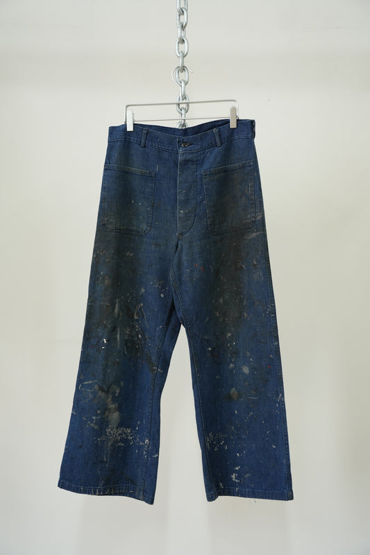 1950s US Navy Denim sailor pants