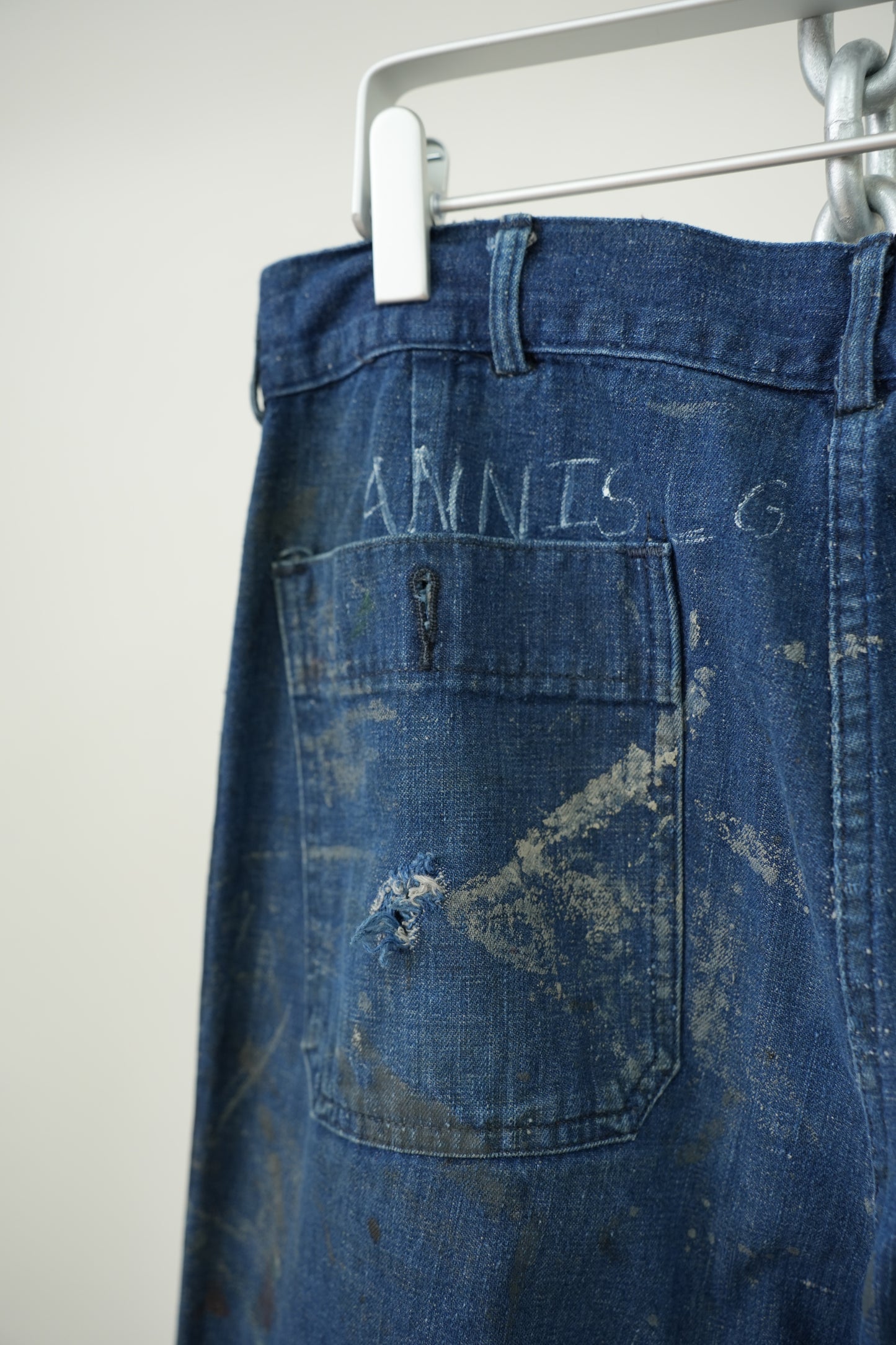 1950s US Navy Denim sailor pants