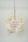 1940-50s Newspaperman vest