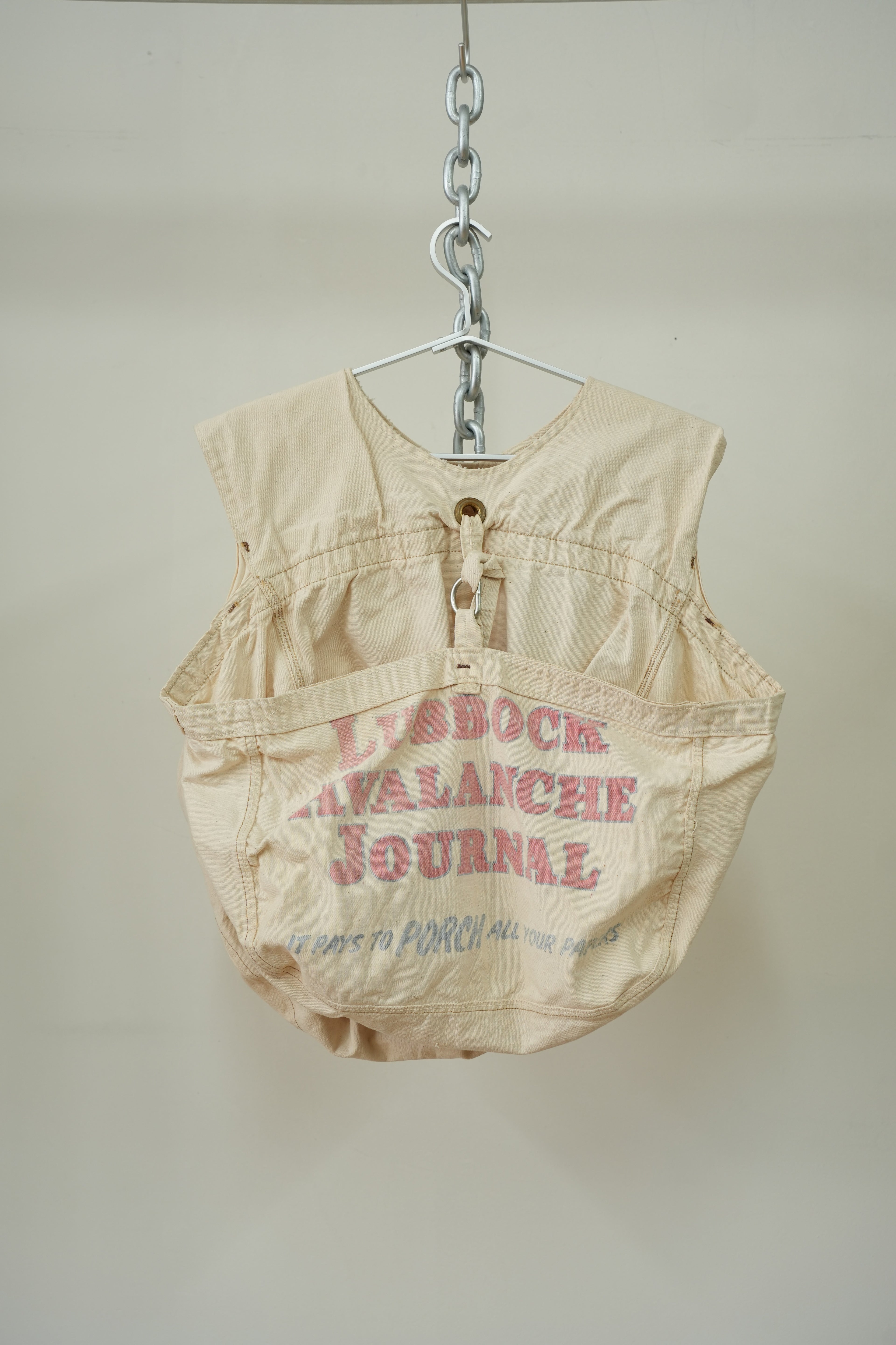 1940-50s Newspaperman vest