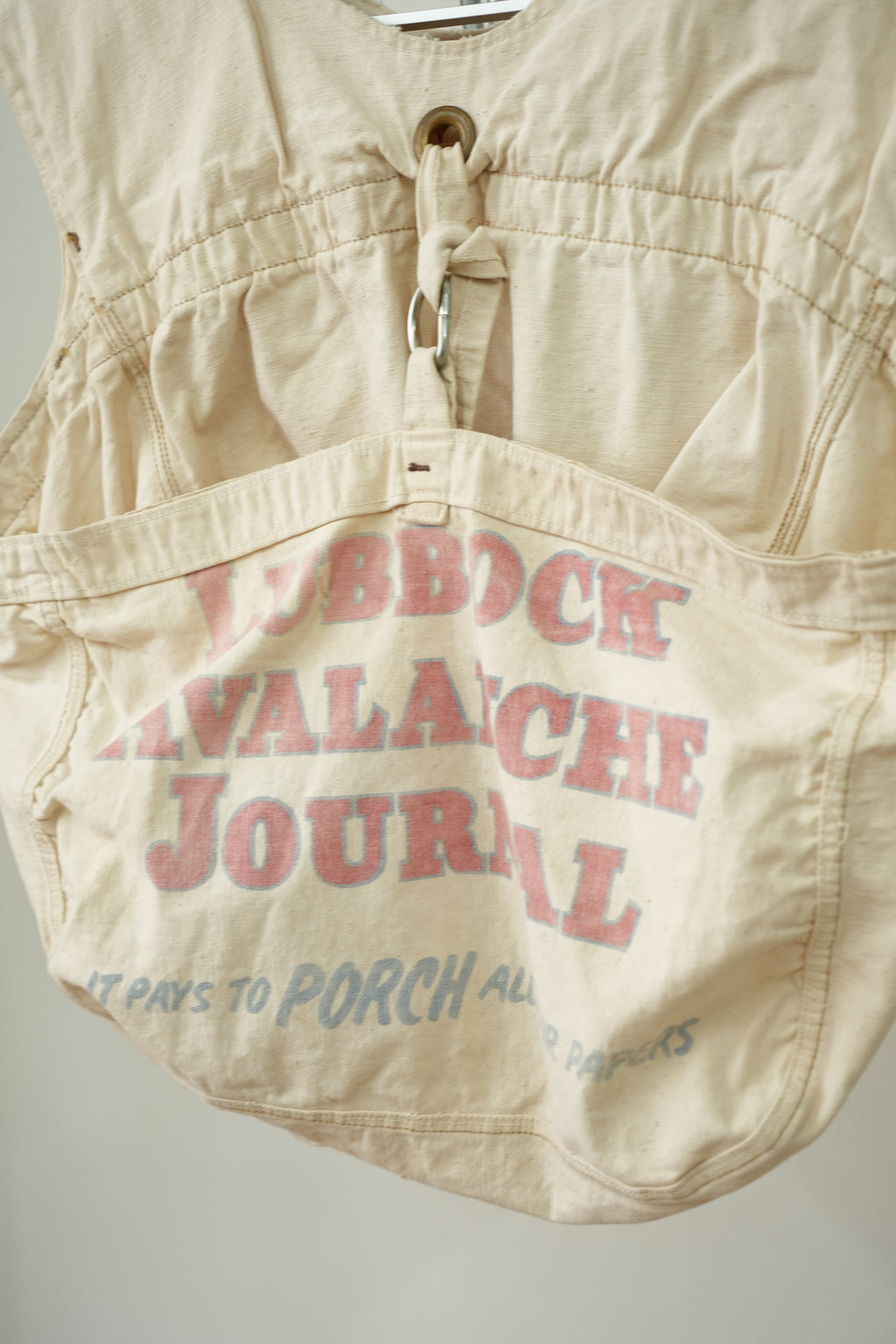 1940-50s Newspaperman vest