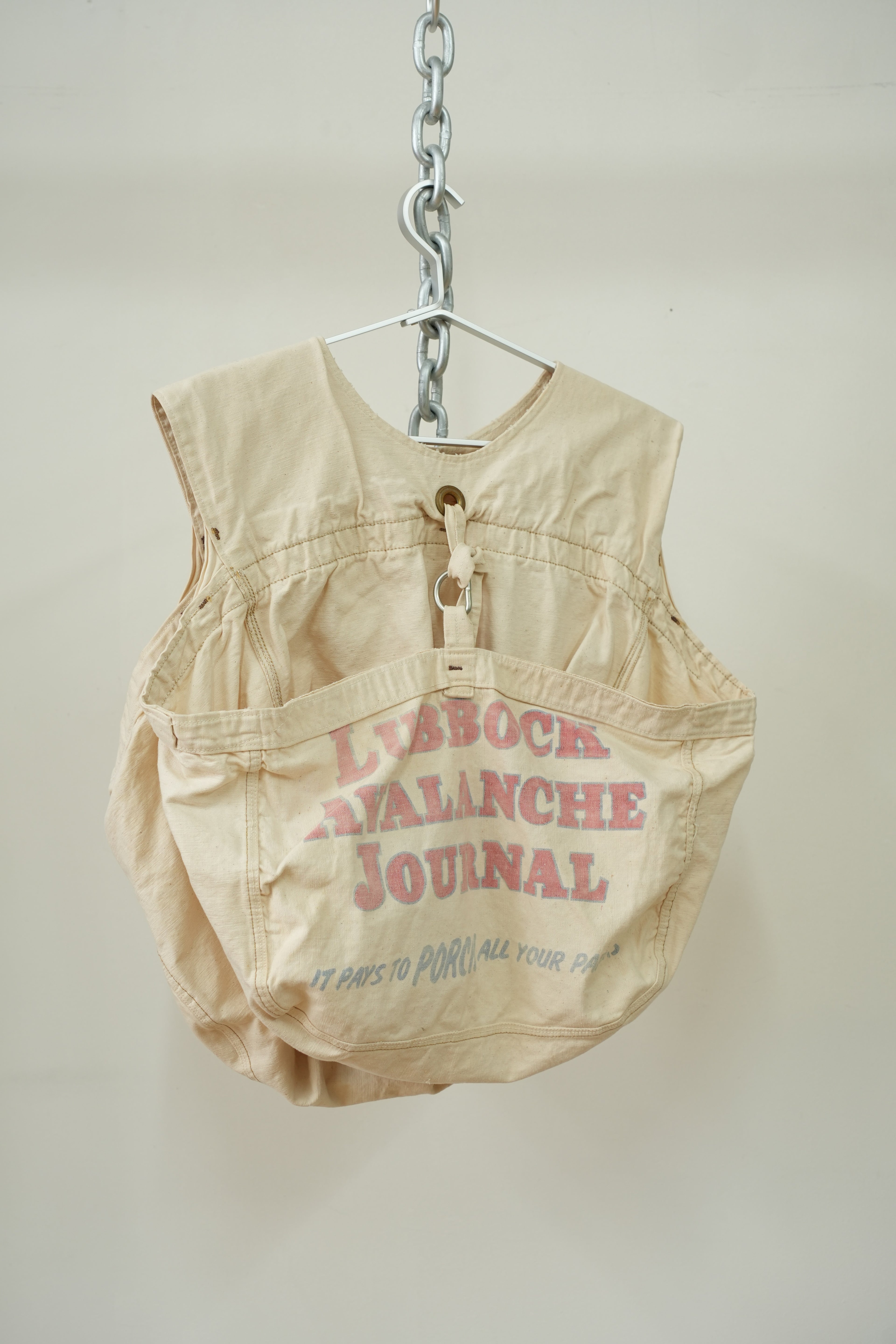 1940-50s Newspaperman vest