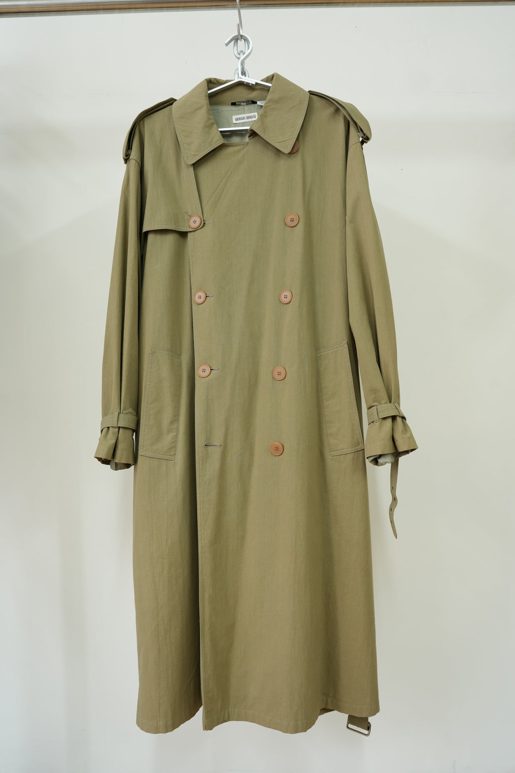 1980s GIORGIO ARMANI Trench coat