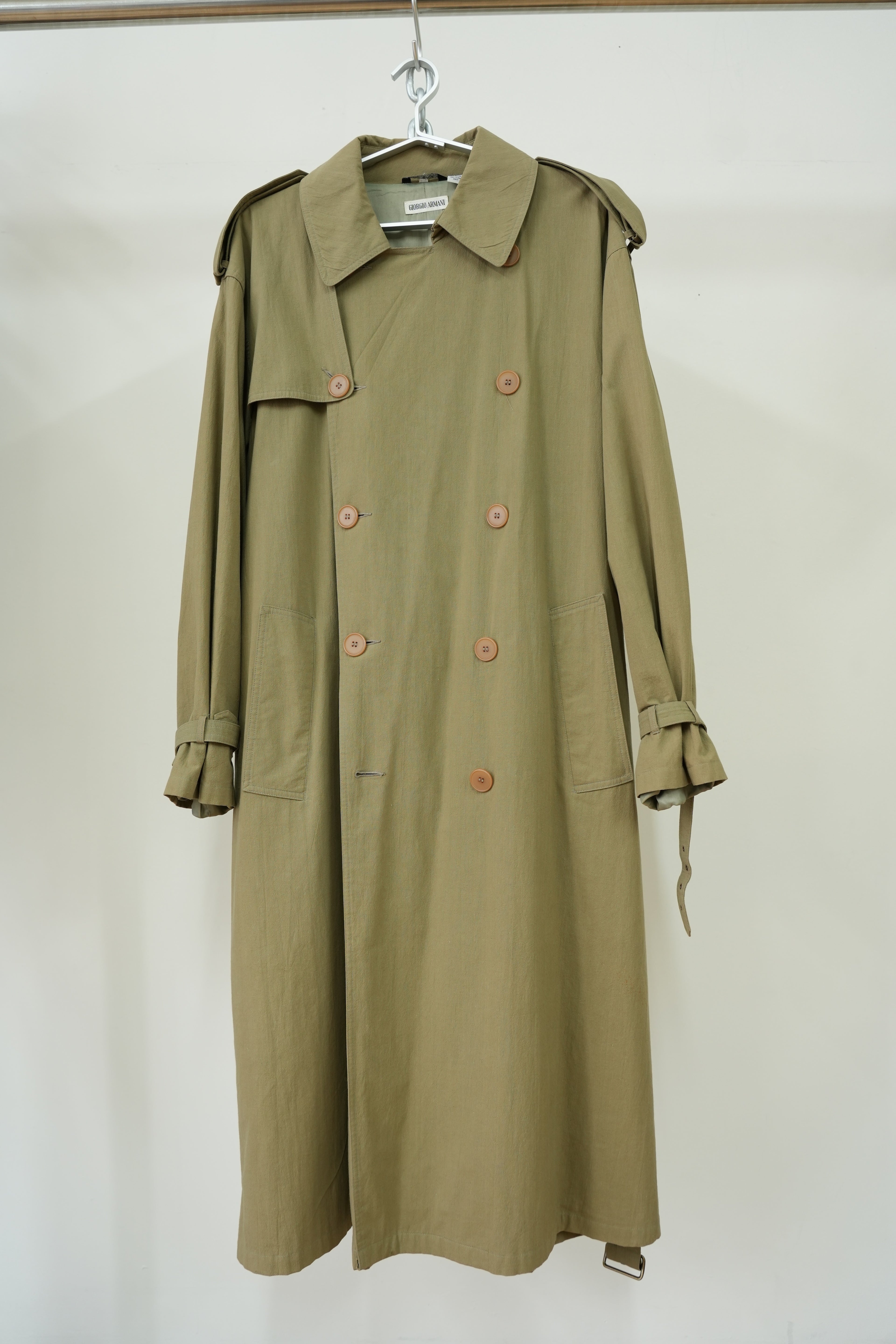 1980s GIORGIO ARMANI Trench coat