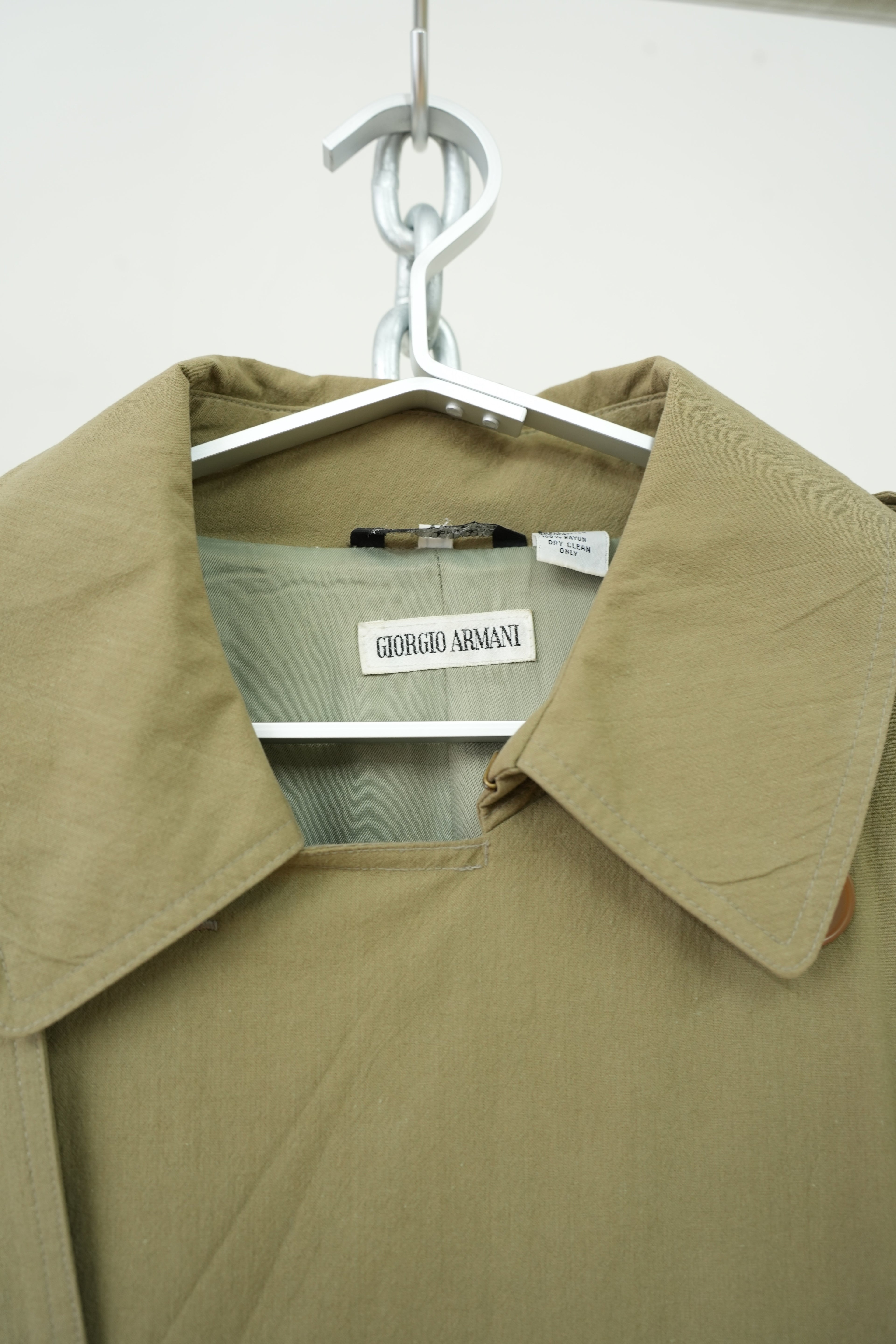 1980s GIORGIO ARMANI Trench coat