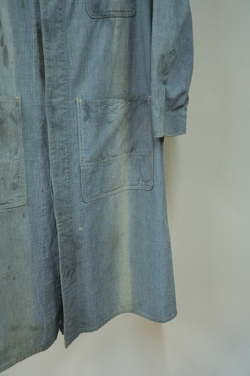 1930-40s THE JANESVILLE BRAND Pin Check Shop Coat