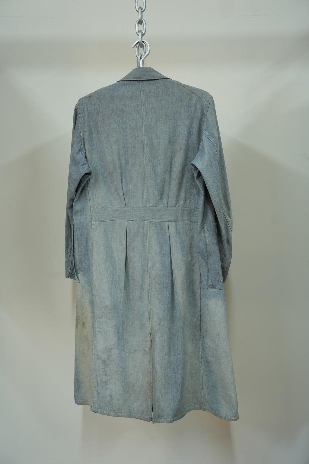 1930-40s THE JANESVILLE BRAND Pin Check Shop Coat