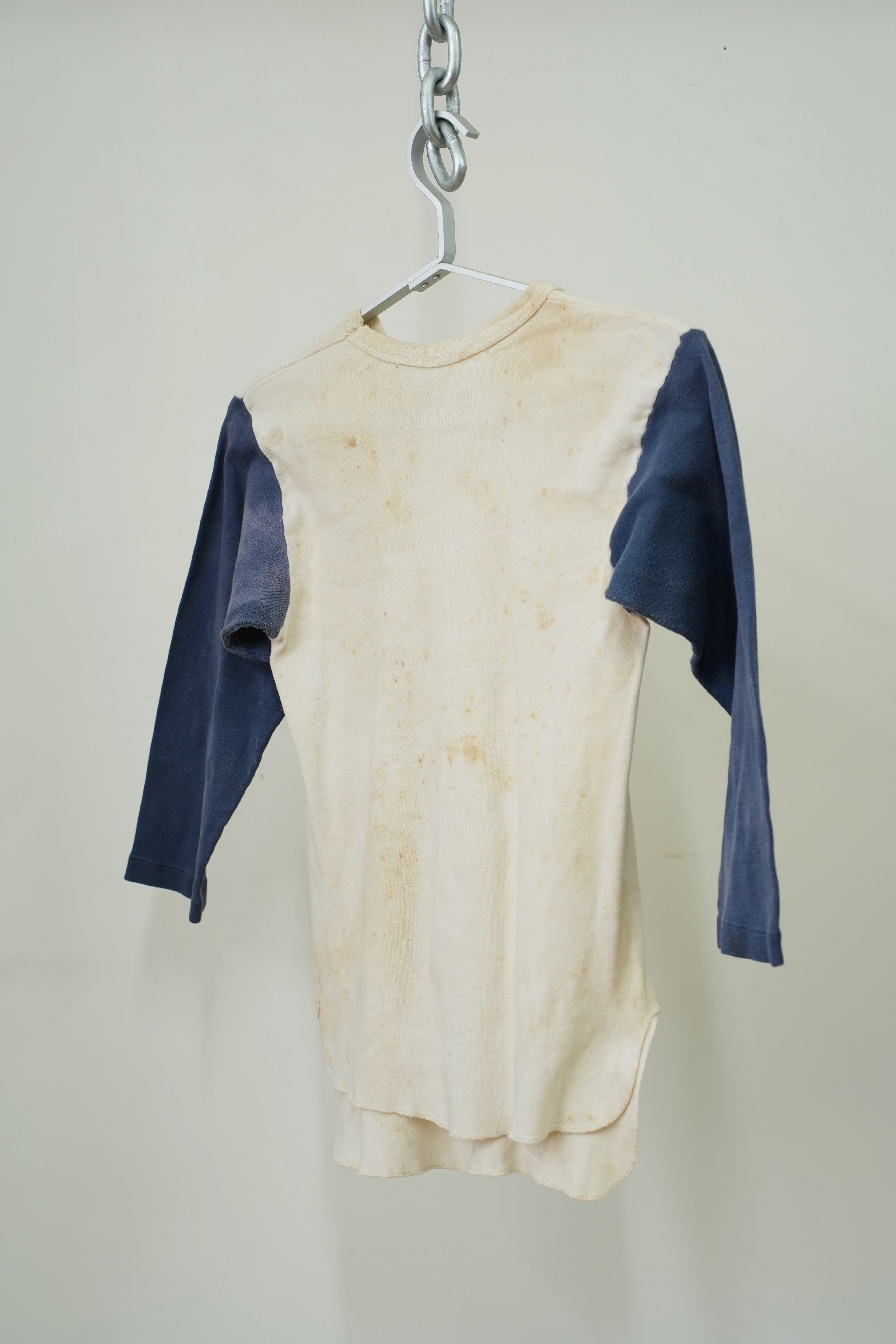 1960s Two-Tone Thrashed T-Shirt 3/4  sleeve