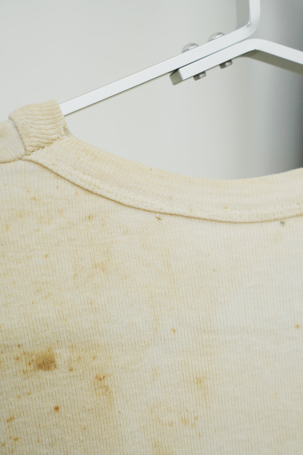 1960s Two-Tone Thrashed T-Shirt 3/4  sleeve