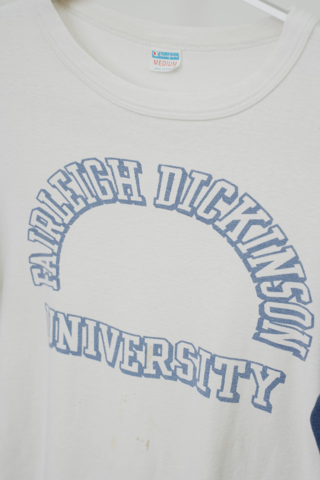 1970s Champion Blue Bar Two-Tone Tshirts