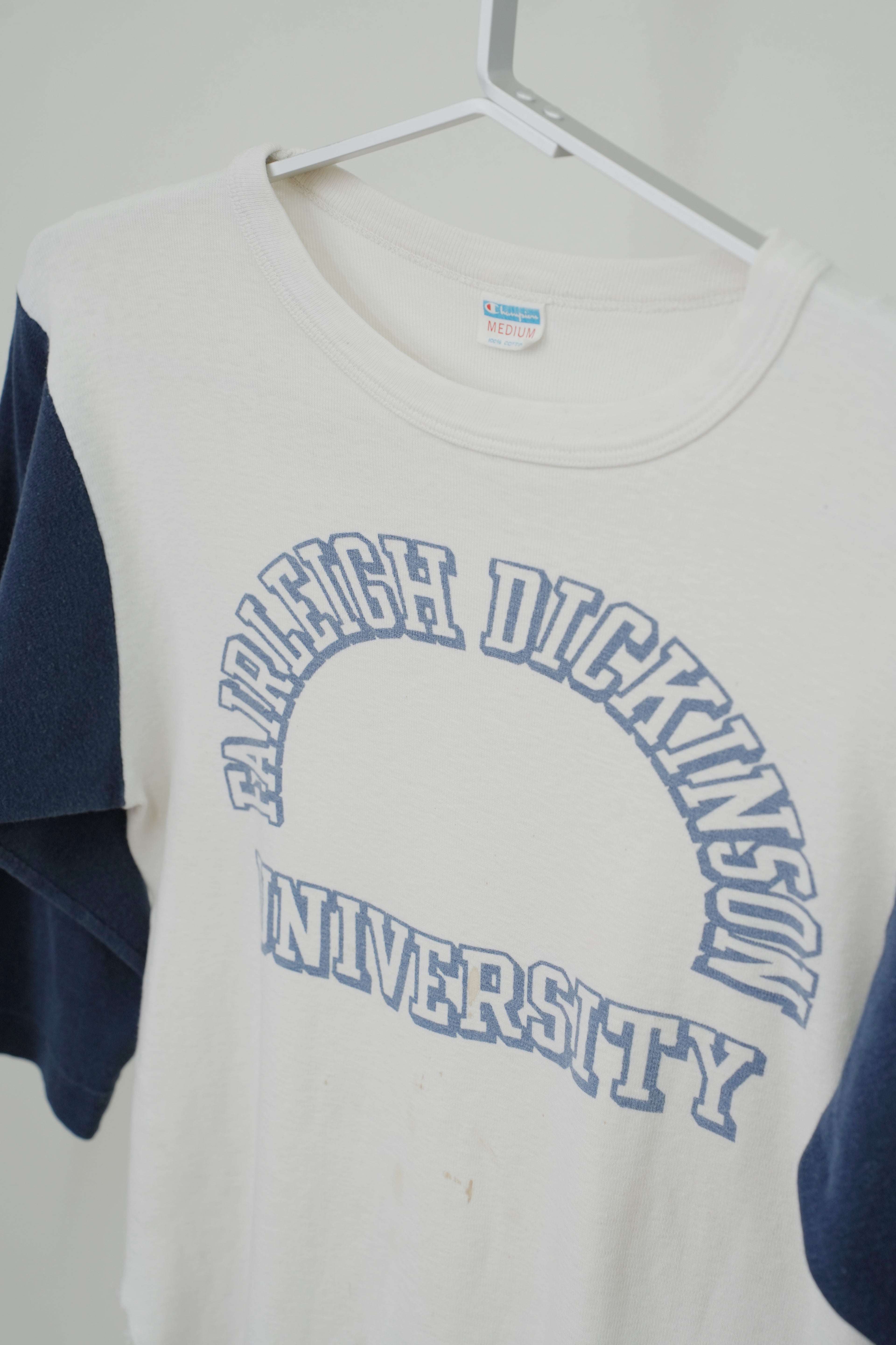 1970s Champion Blue Bar Two-Tone Tshirts