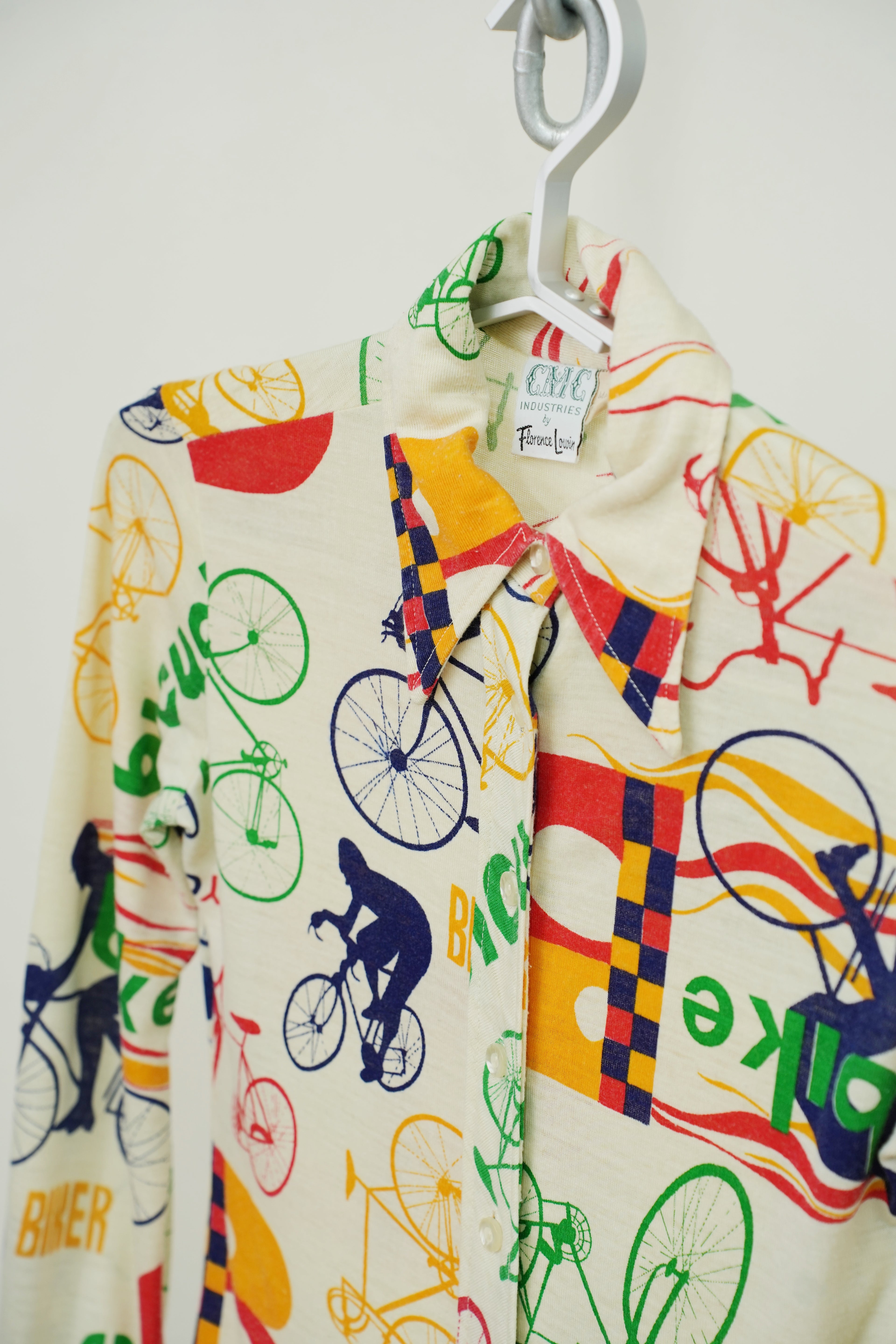 1970s Bicycle Art shirt