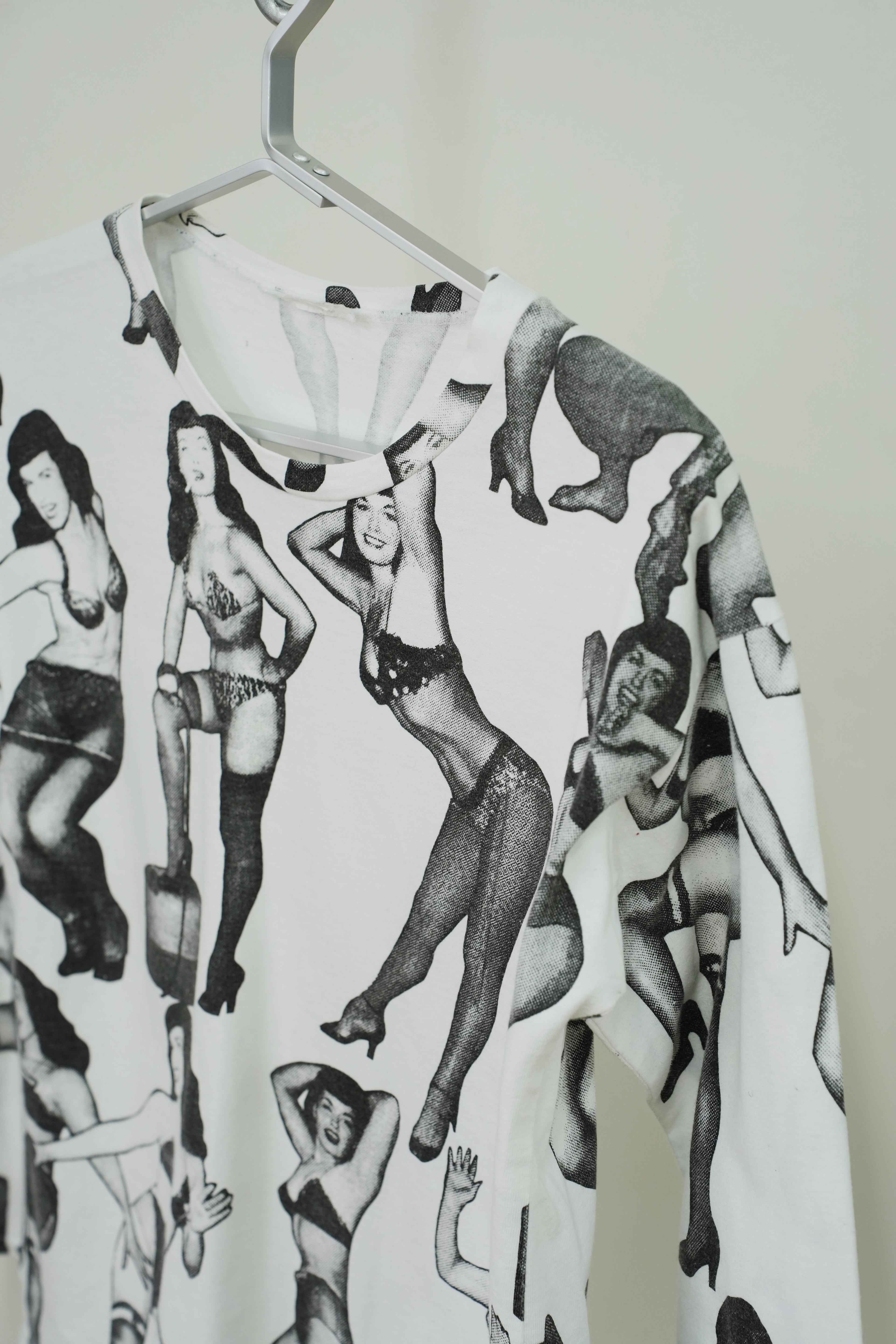 1990s Bettie Page All Over T-shirts