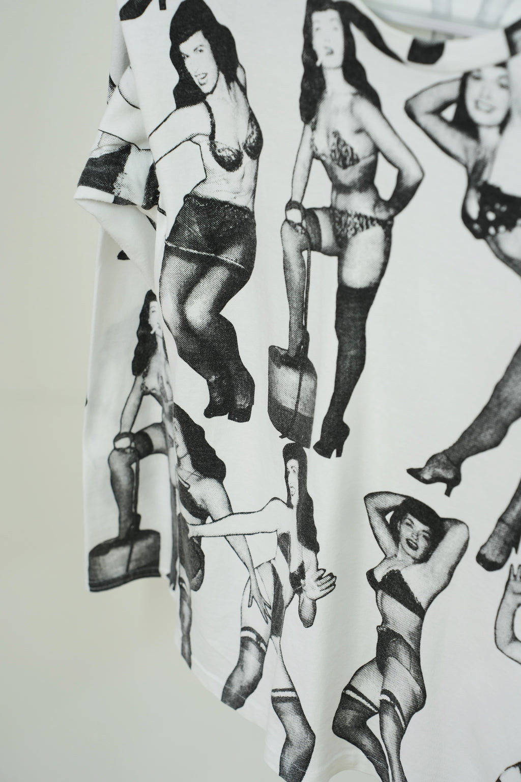 1990s Bettie Page All Over T-shirts