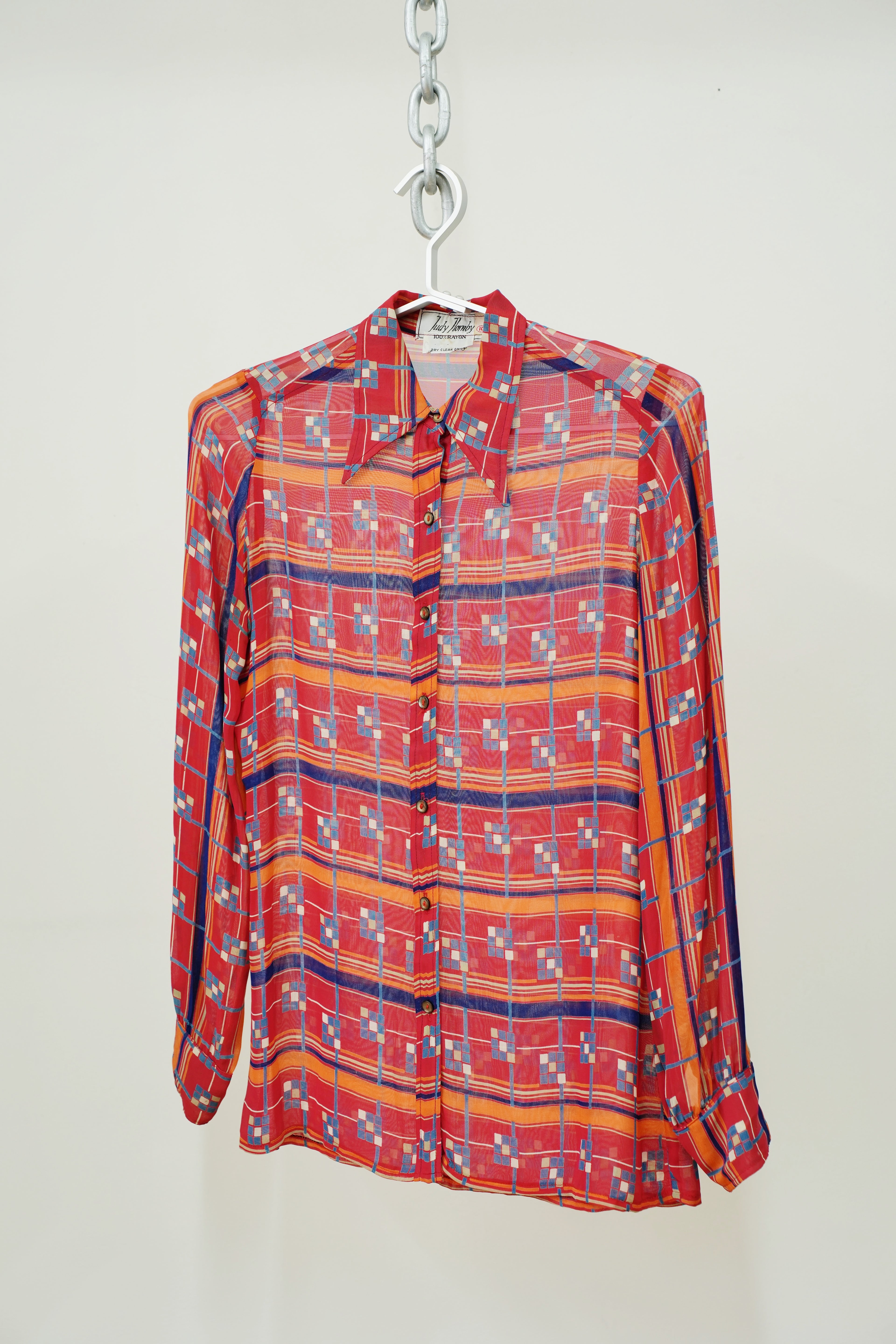 1980s Judy Hornby Blouse